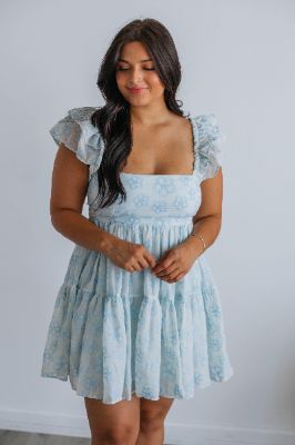 Aubrey Babydoll Dress sold by Wild Oak Boutique