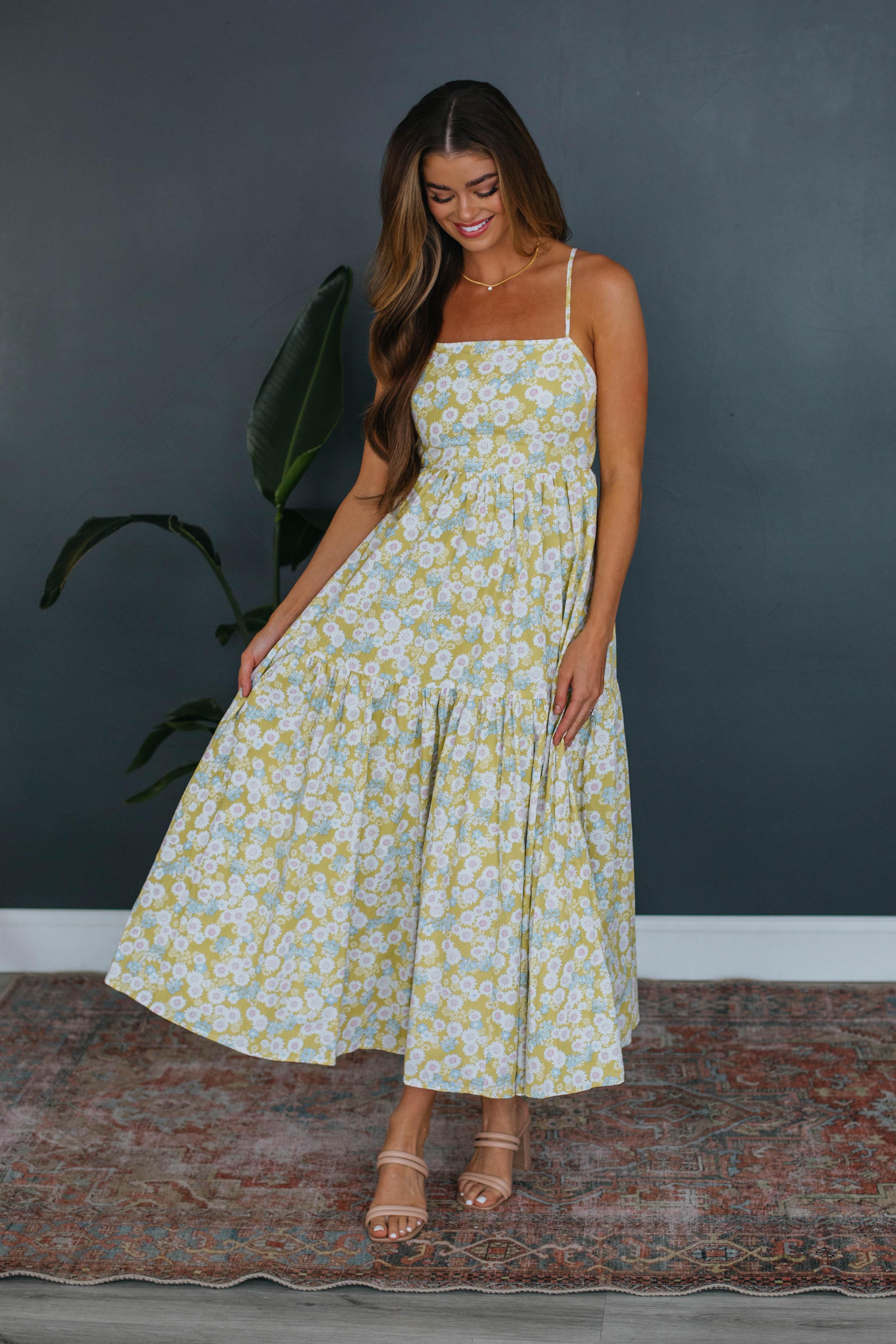 Karana Floral Dress sold by Wild Oak Boutique product image thumbnail 3