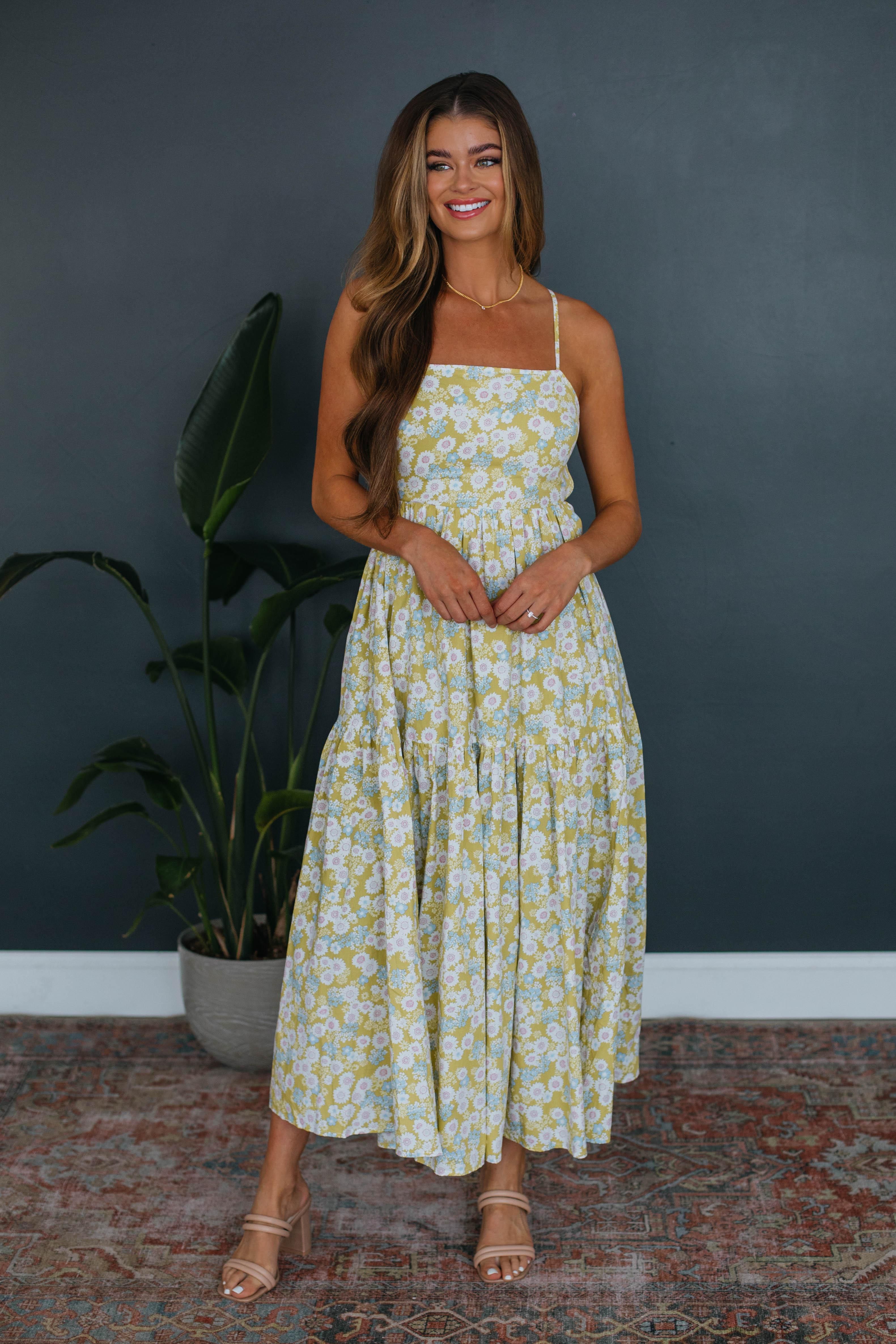 Karana Floral Dress sold by Wild Oak Boutique product image thumbnail 4