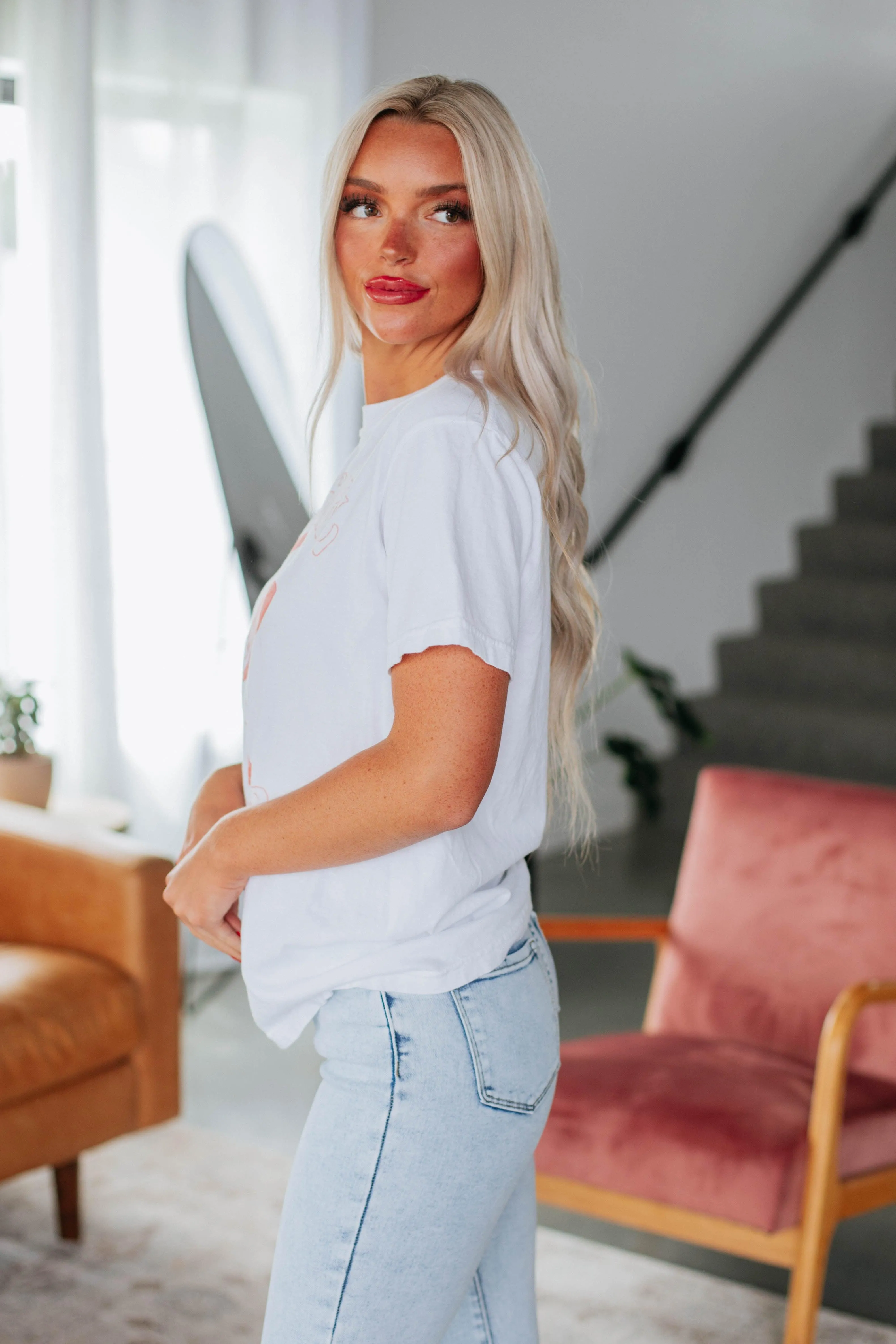 Cowgirl Summer Graphic Tee sold by Wild Oak Boutique product image thumbnail 5