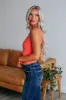 Delta Basic Tank - Coral sold by Wild Oak Boutique