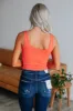 Delta Basic Tank - Coral sold by Wild Oak Boutique