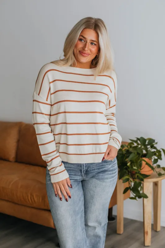 Dreya Striped Top made by Wishlist