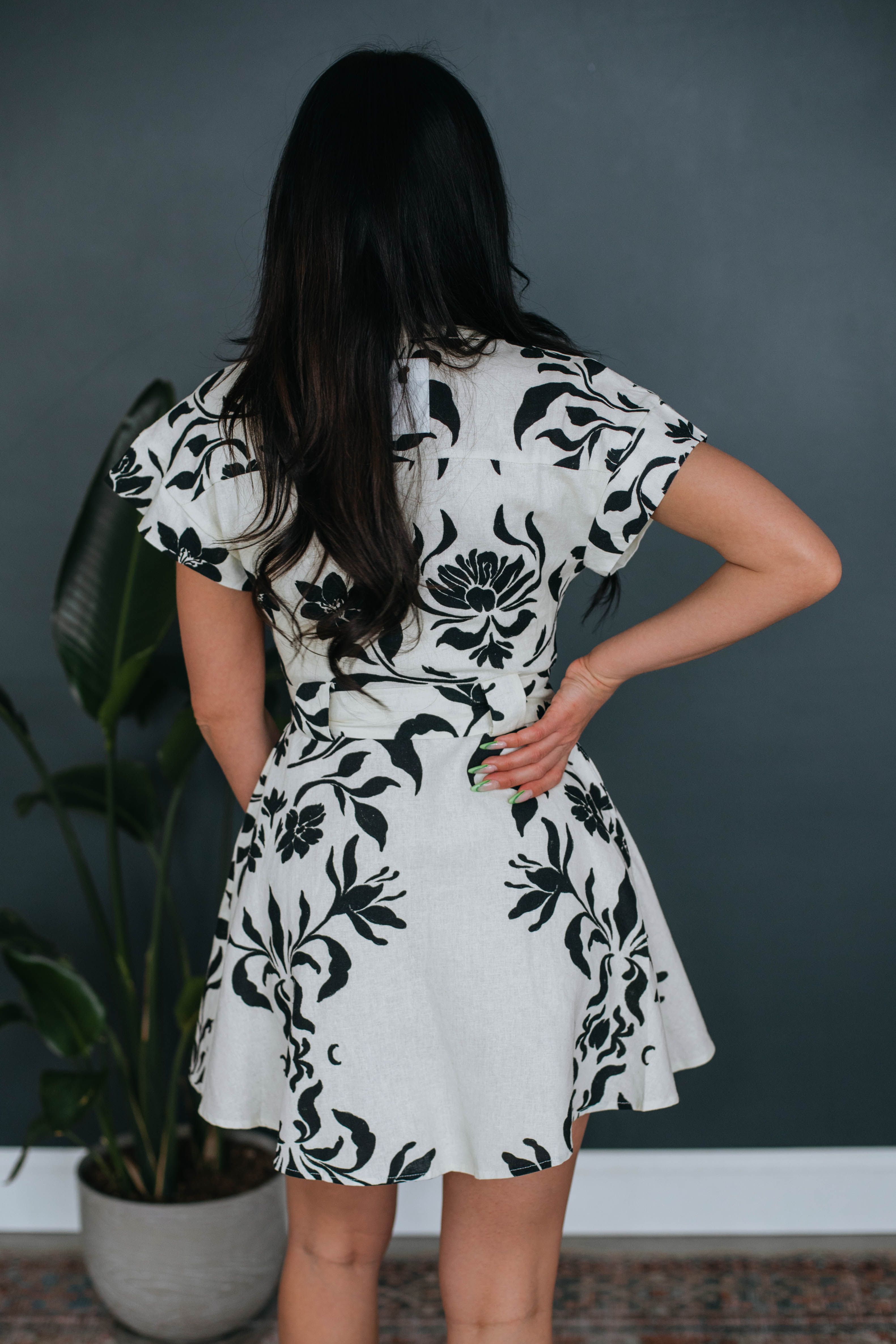 Sadelle Printed Dress sold by Wild Oak Boutique product image thumbnail 3