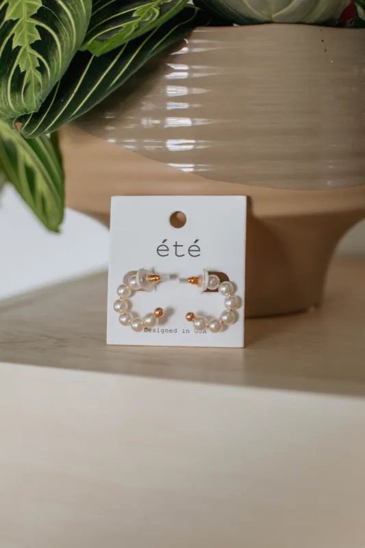 Elle Hoop Earrings sold by Wild Oak Boutique