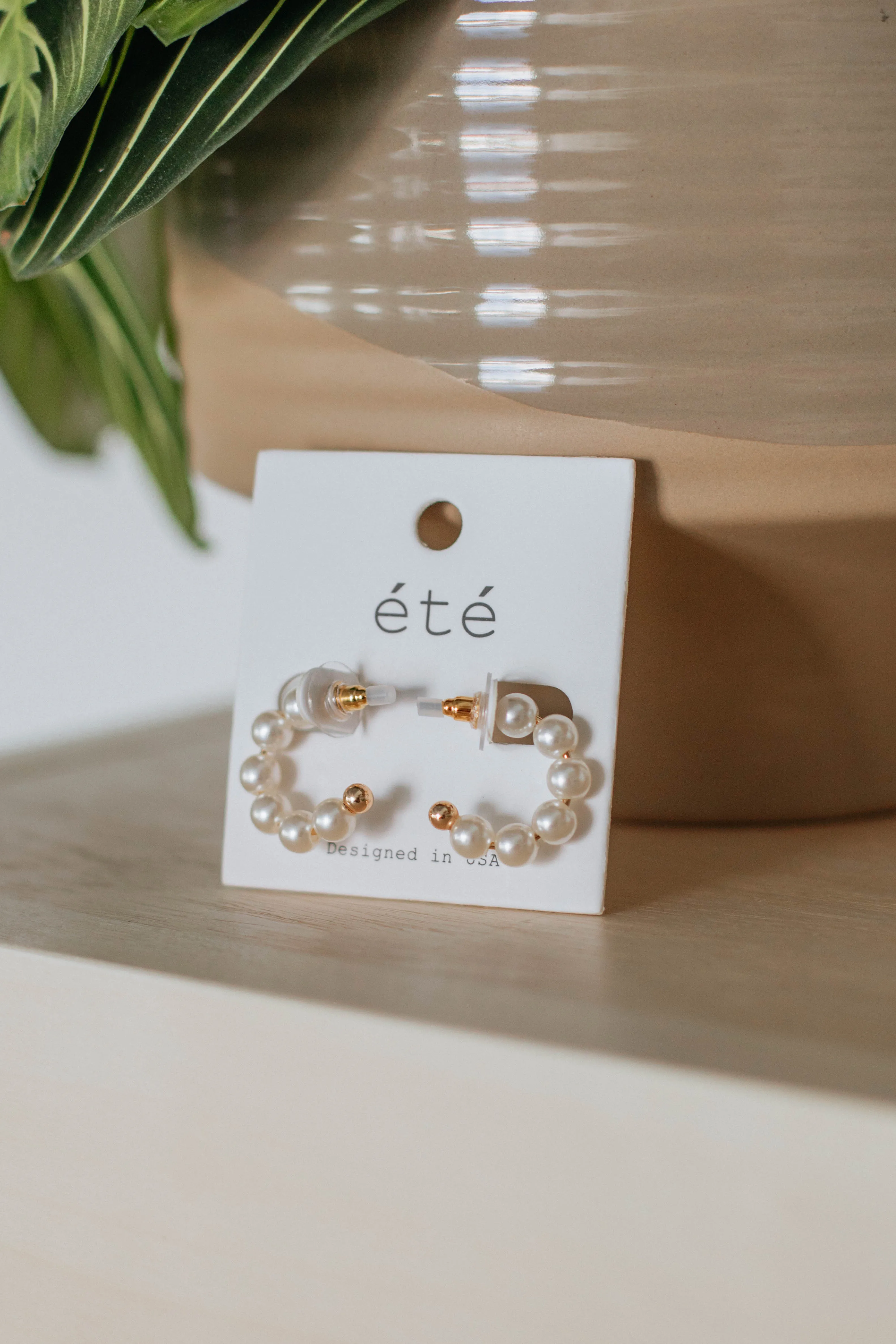 Elle Hoop Earrings sold by Wild Oak Boutique product image thumbnail 2
