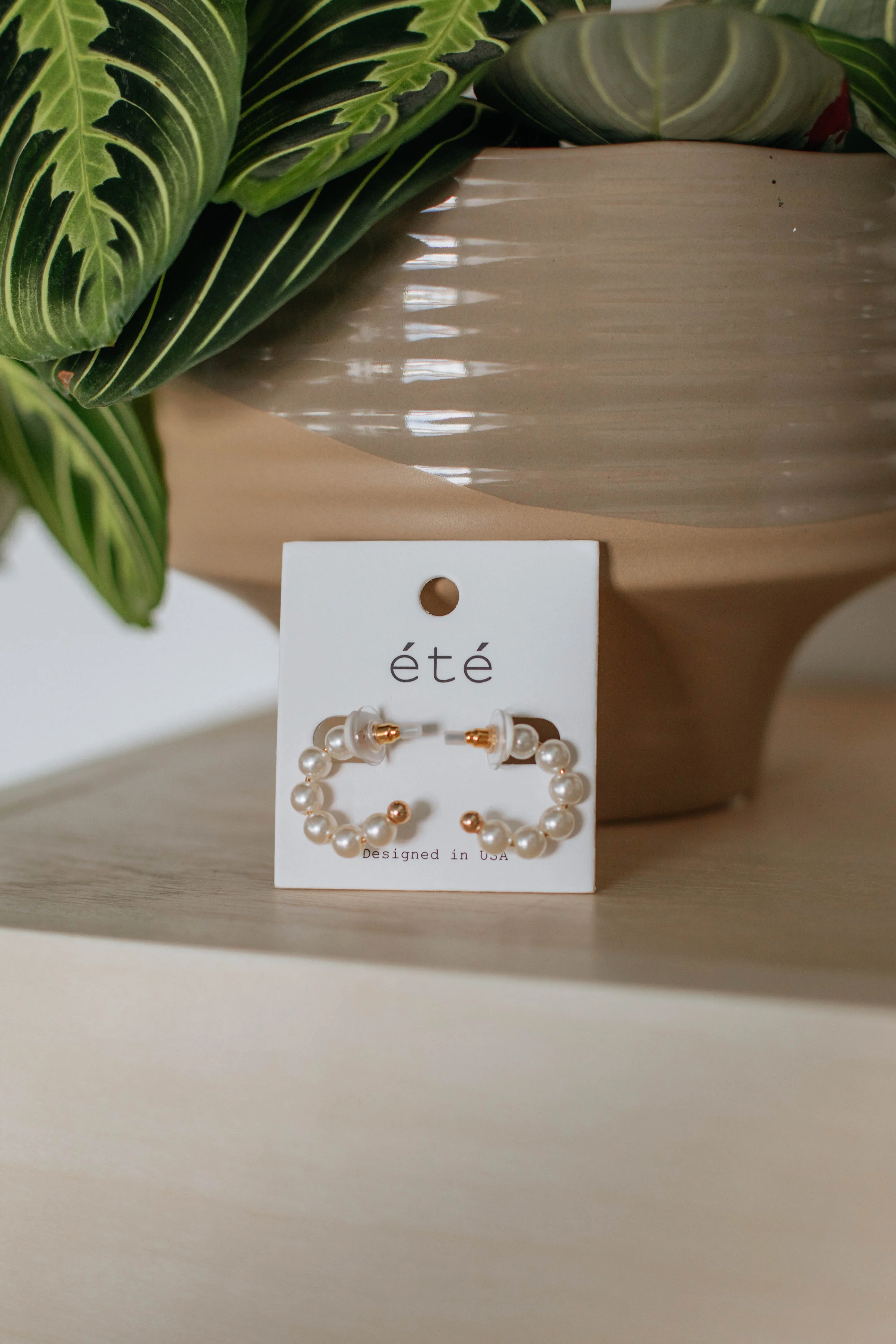 Elle Hoop Earrings sold by Wild Oak Boutique product image thumbnail 3