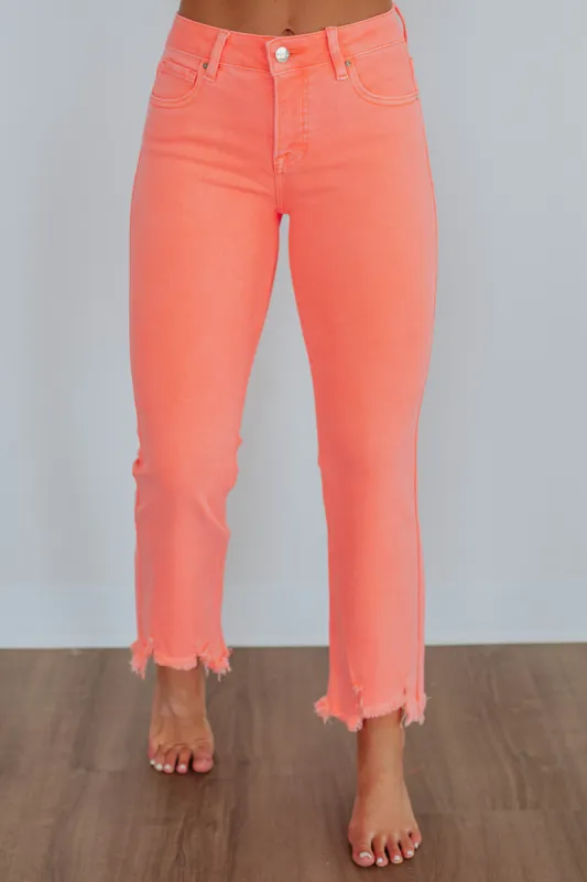 Neona Risen Jeans - Sorbet sold by Wild Oak Boutique