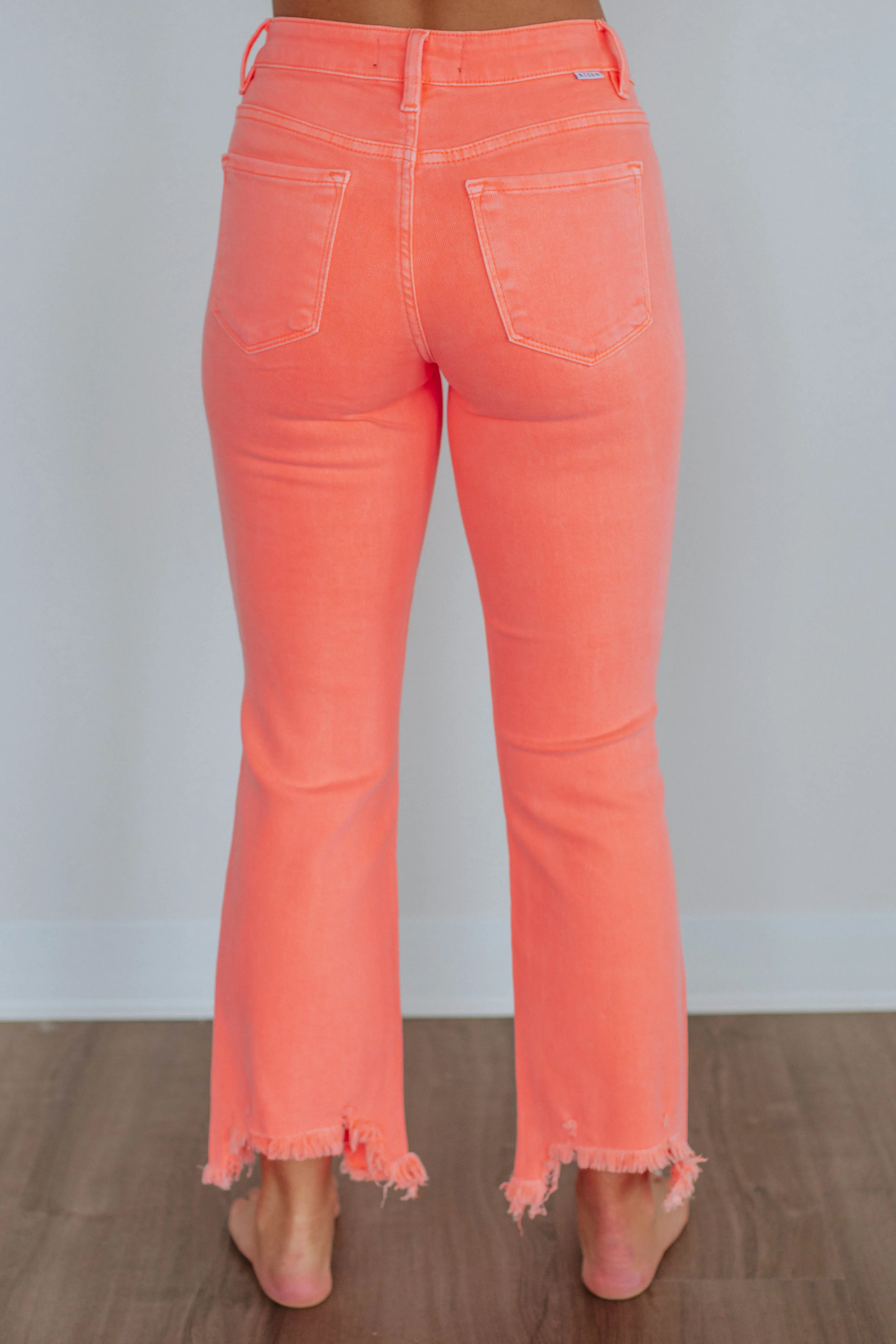 Neona Risen Jeans - Sorbet sold by Wild Oak Boutique product image thumbnail 4