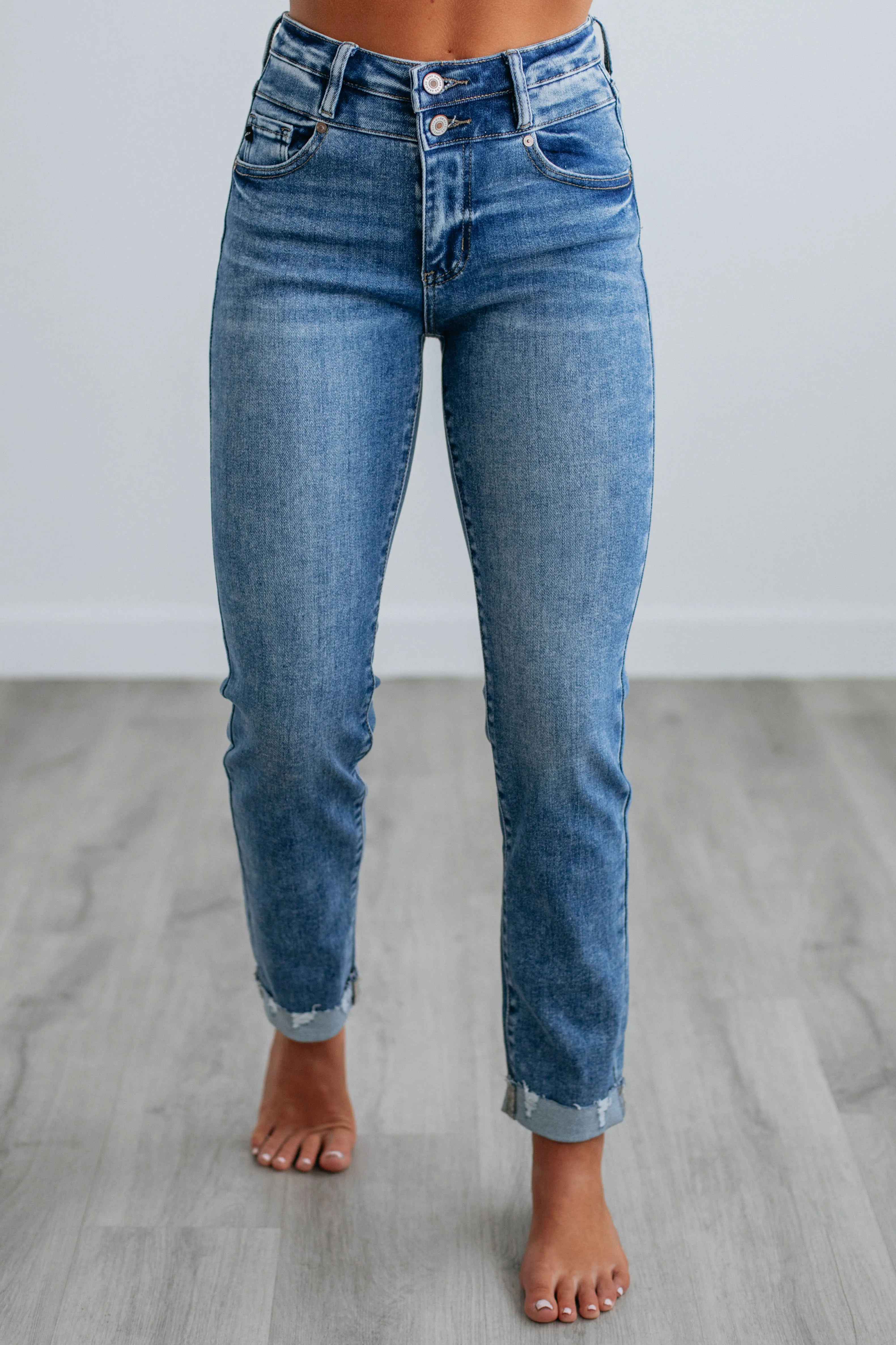 Carlin KanCan Jeans - Medium Wash sold by Wild Oak Boutique