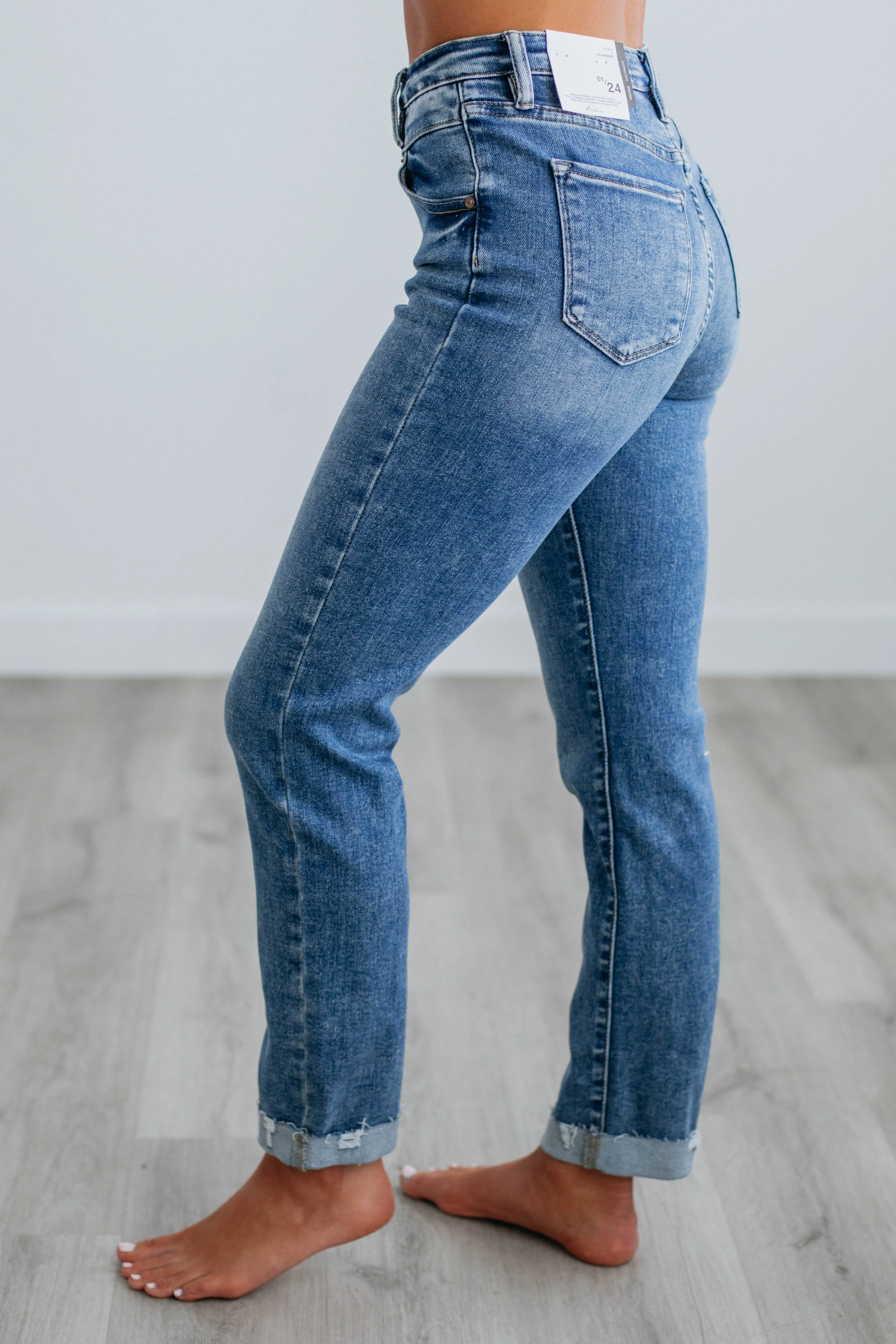 Carlin KanCan Jeans - Medium Wash sold by Wild Oak Boutique product image thumbnail 2
