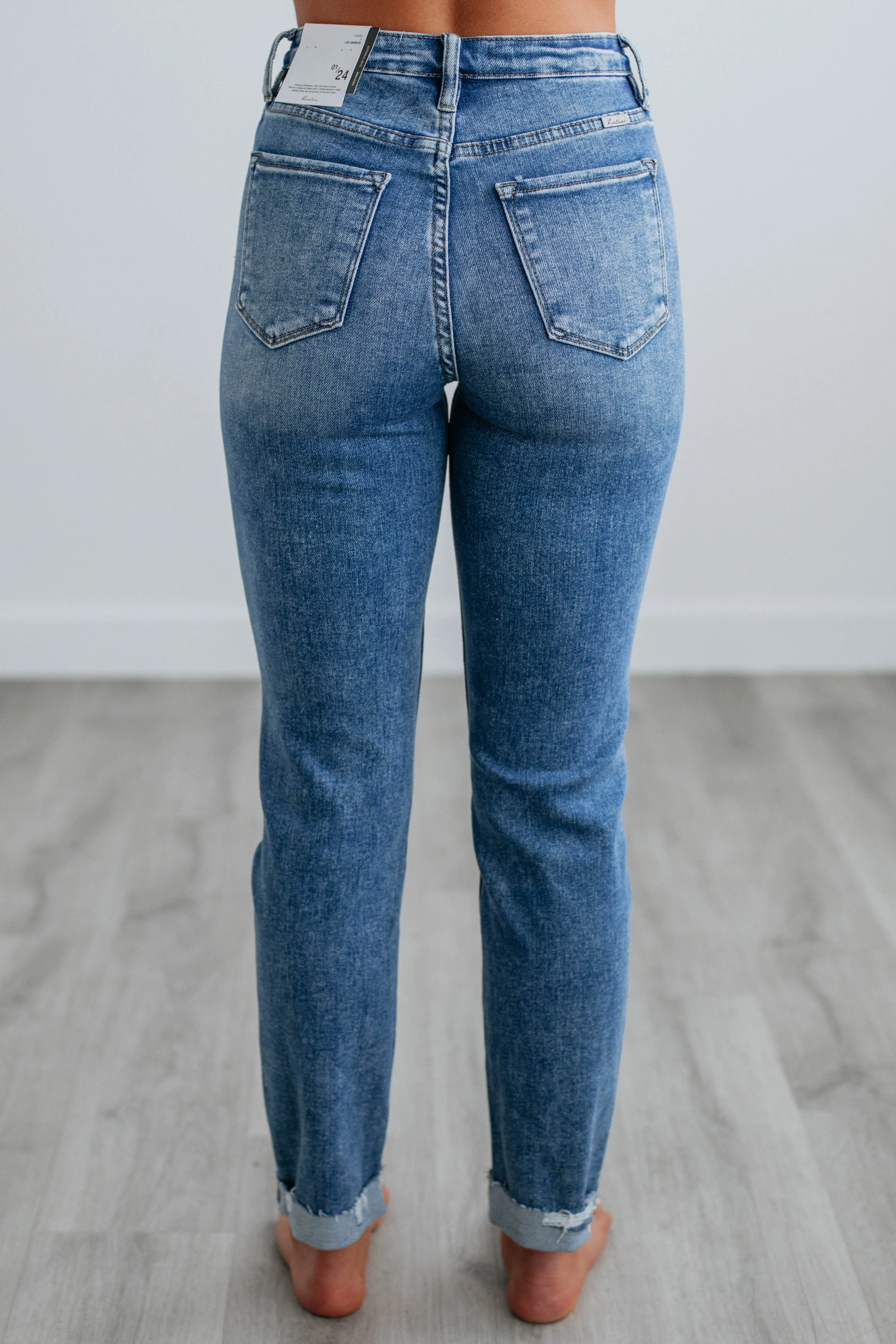Carlin KanCan Jeans - Medium Wash sold by Wild Oak Boutique product image thumbnail 4