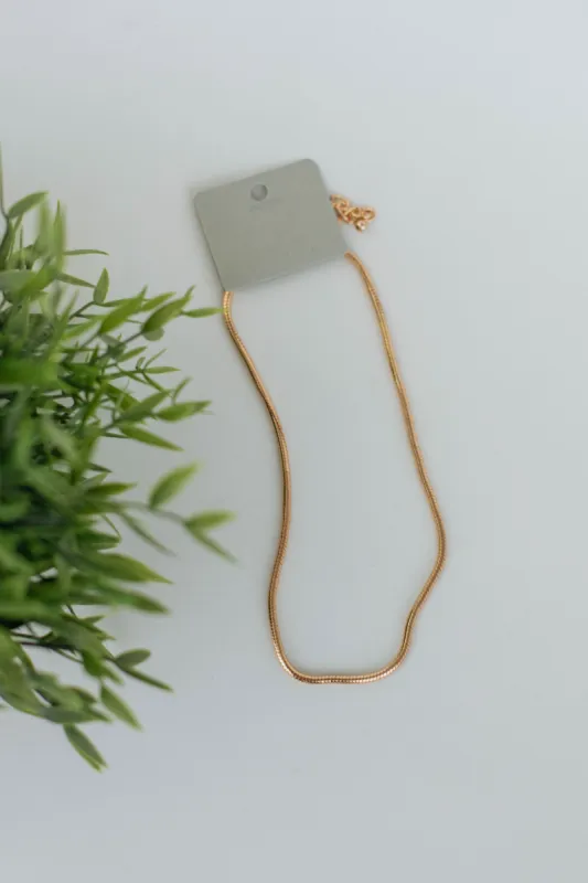 Valor Snake Chain Necklace sold by Wild Oak Boutique