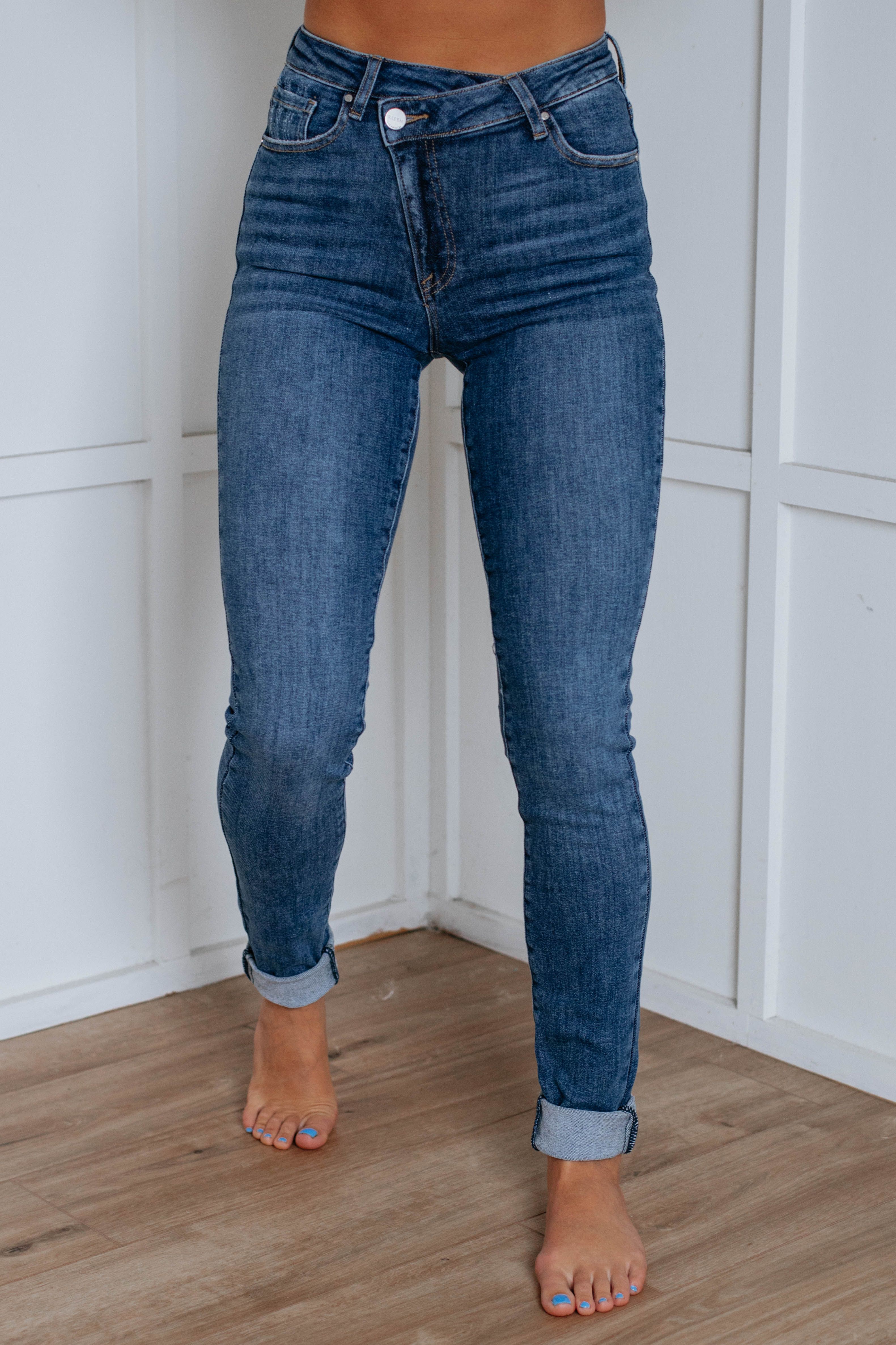 Elora Risen Jeans - Dark Wash sold by Wild Oak Boutique product image thumbnail 7
