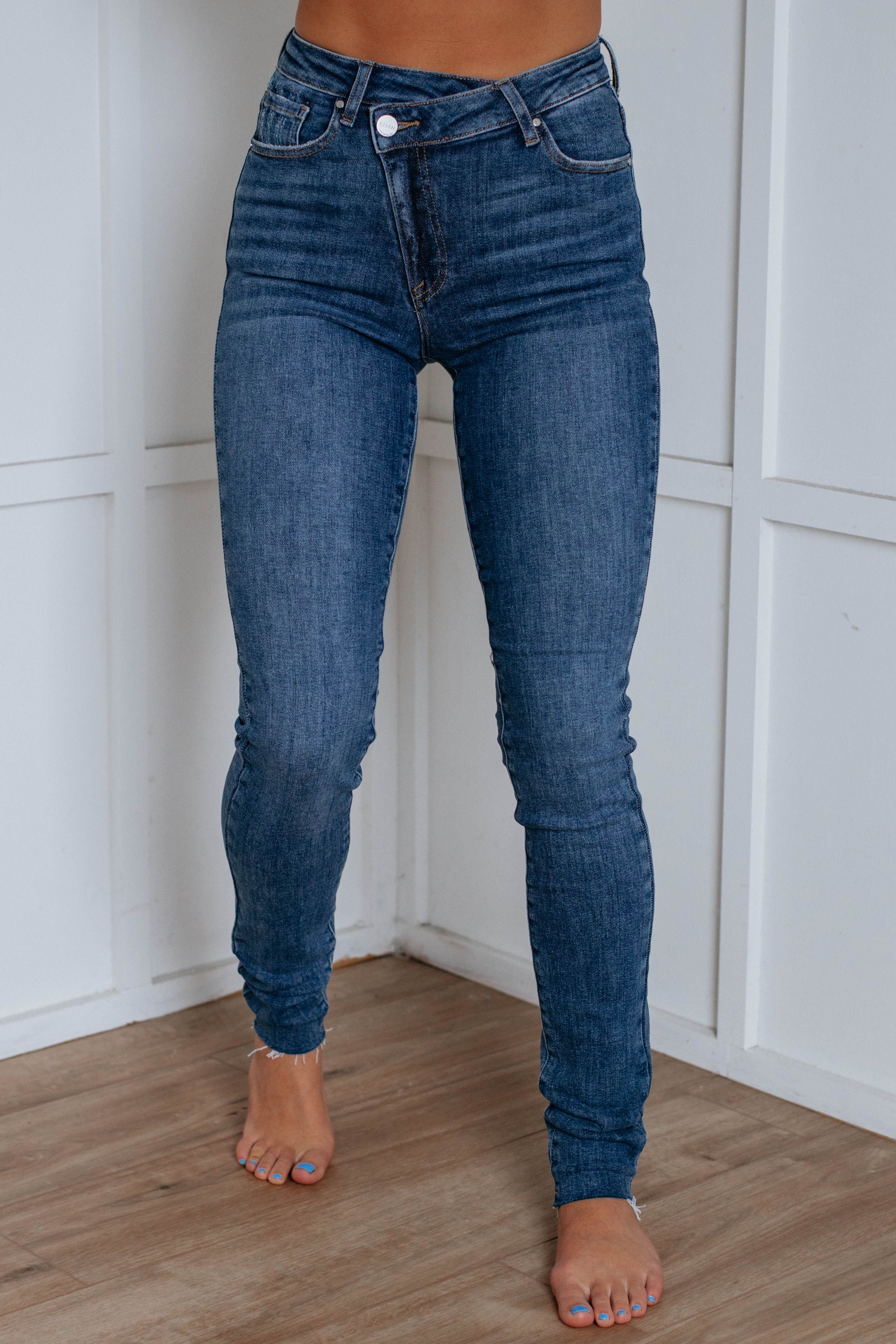 Elora Risen Jeans - Dark Wash sold by Wild Oak Boutique product image thumbnail 6