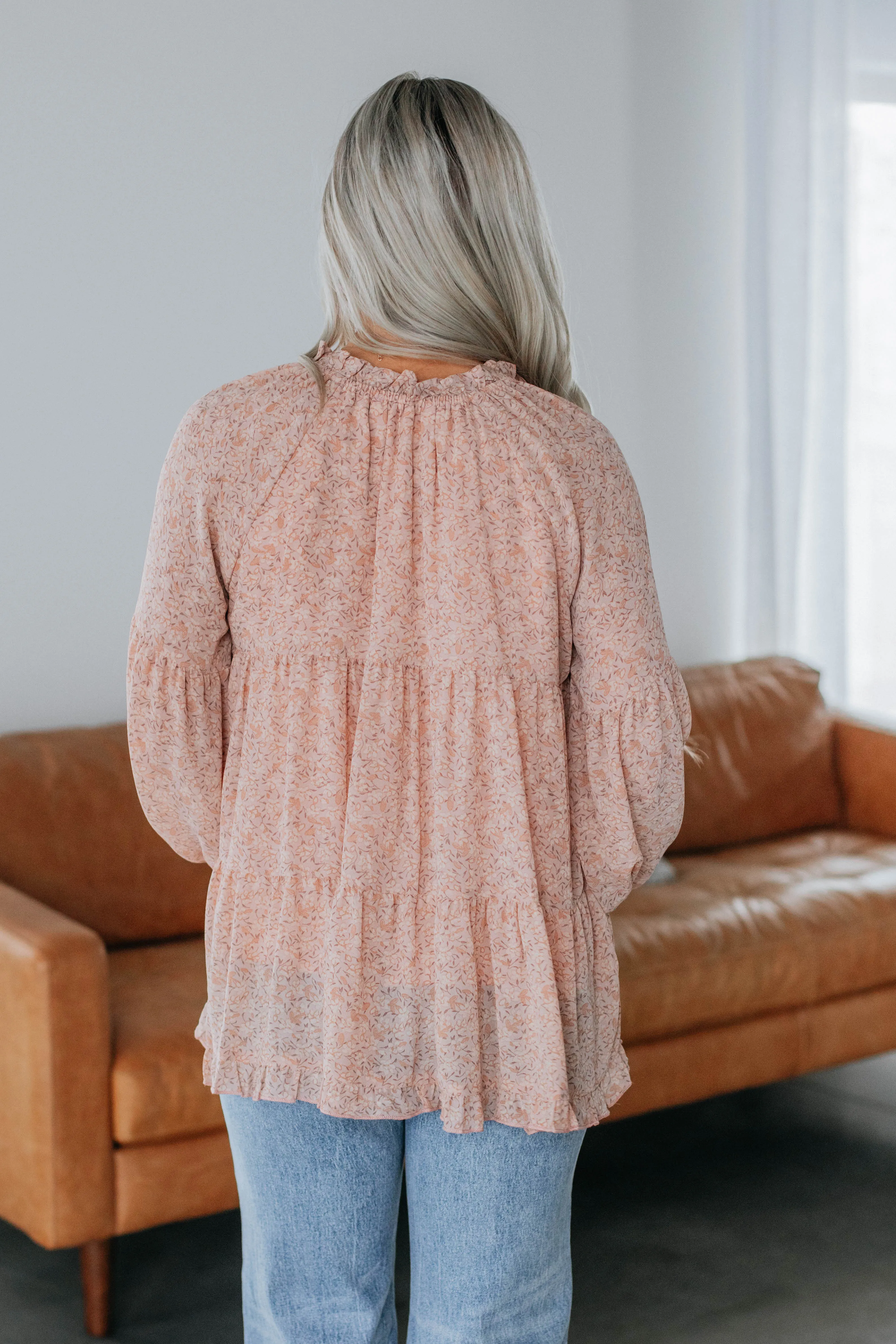 Adalee Floral Top sold by Wild Oak Boutique product image thumbnail 4