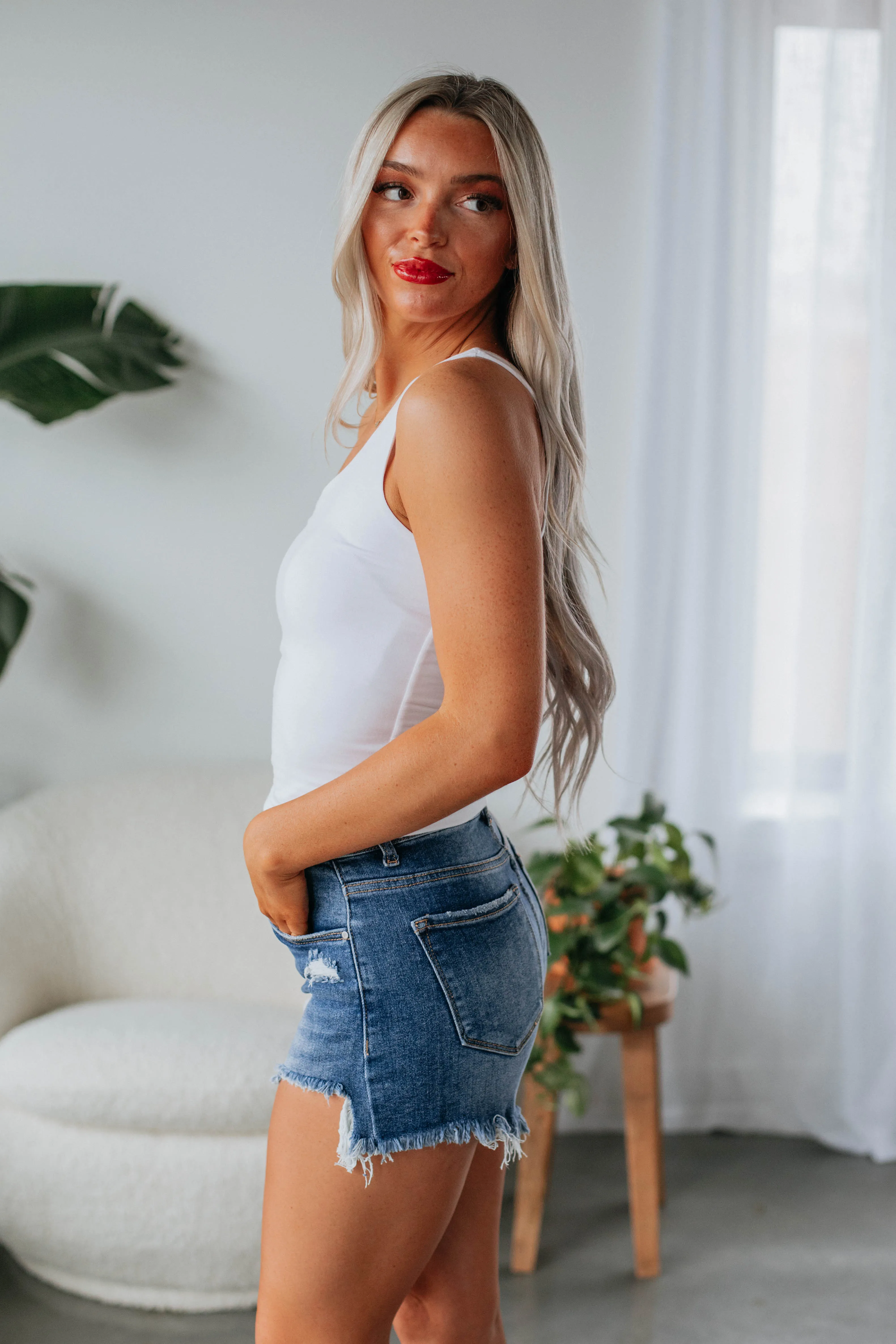 Summertime Fine Tank - Ivory sold by Wild Oak Boutique product image thumbnail 2