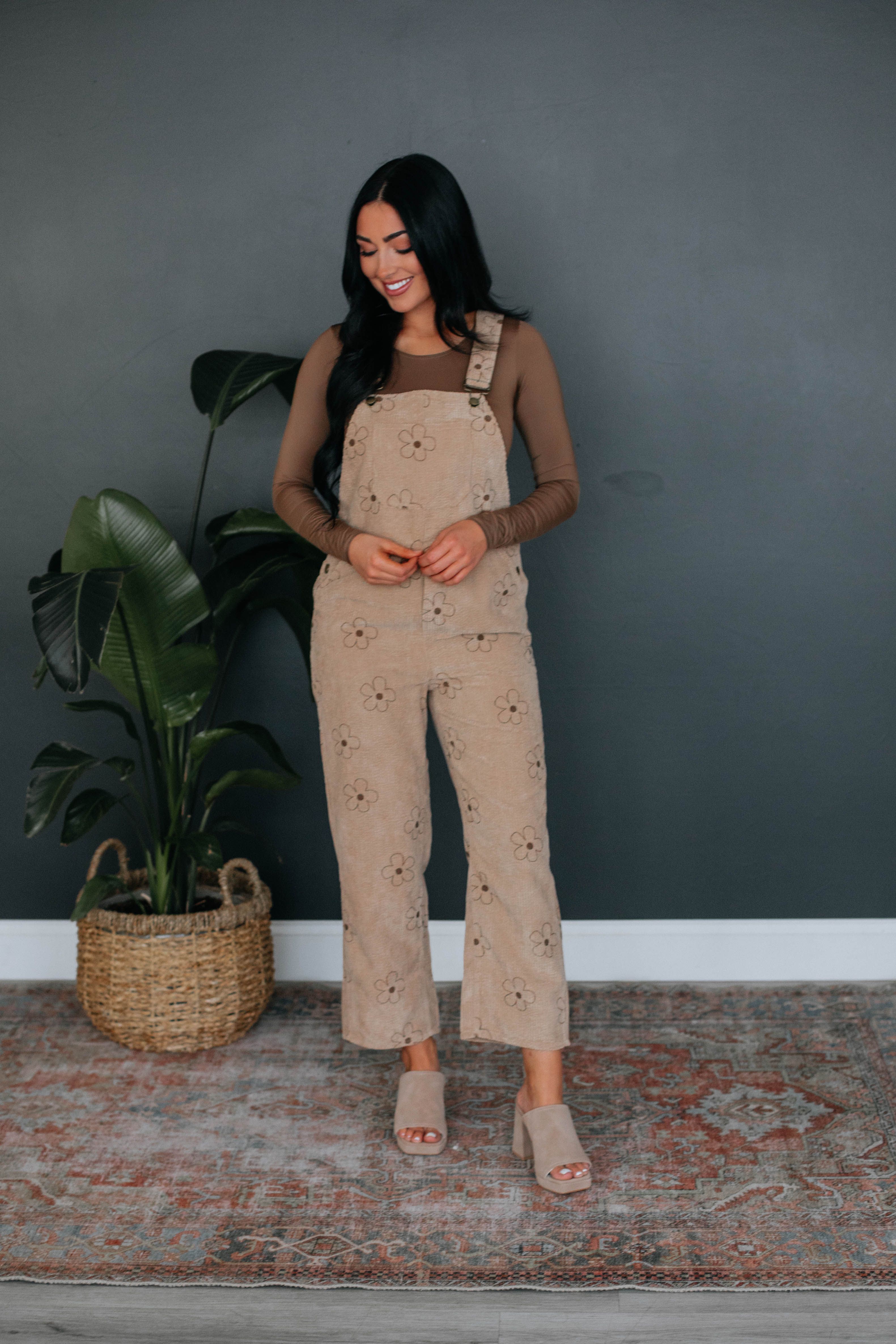 Corduroy Cutie Overalls sold by Wild Oak Boutique product image thumbnail 5