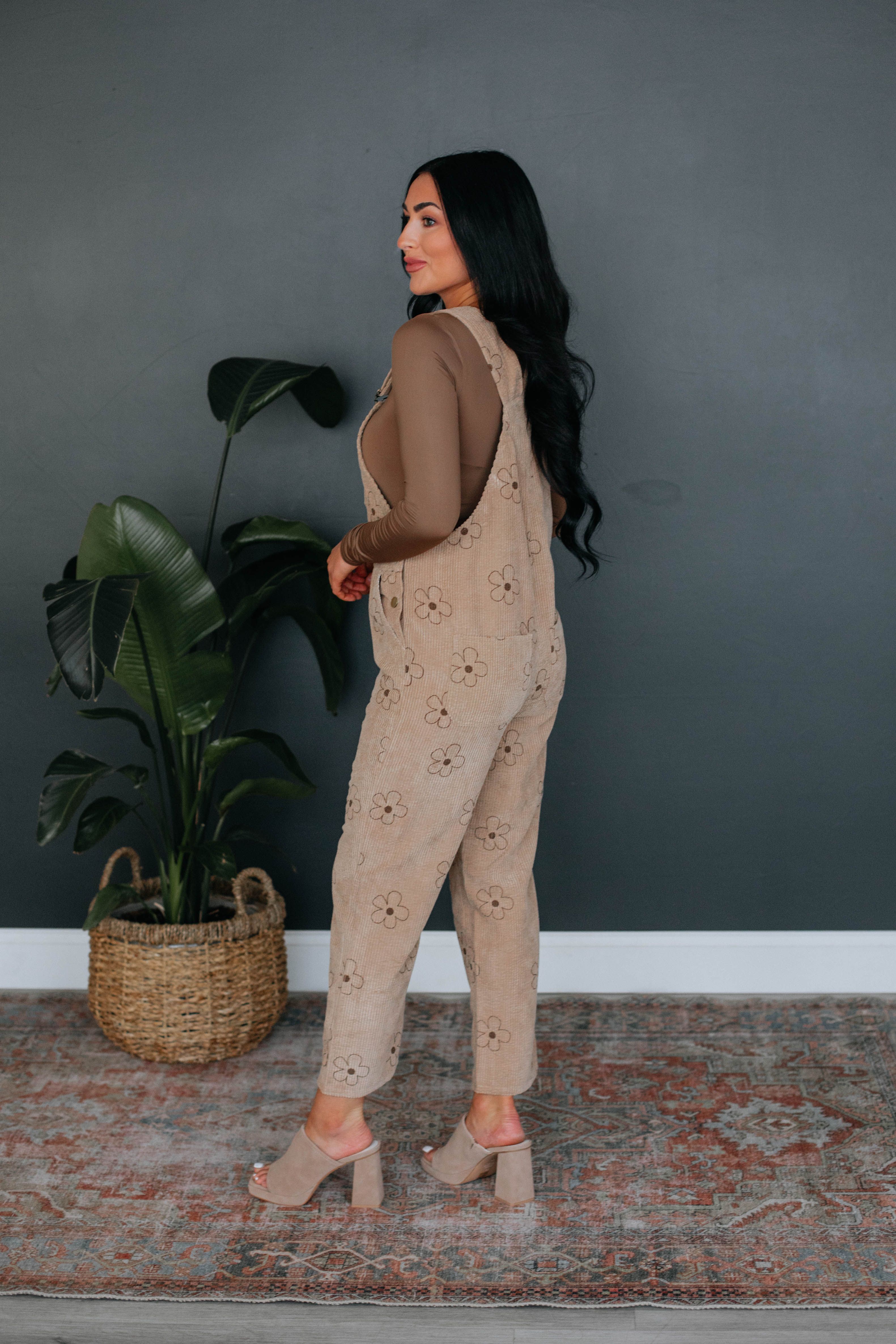 Corduroy Cutie Overalls sold by Wild Oak Boutique product image thumbnail 3