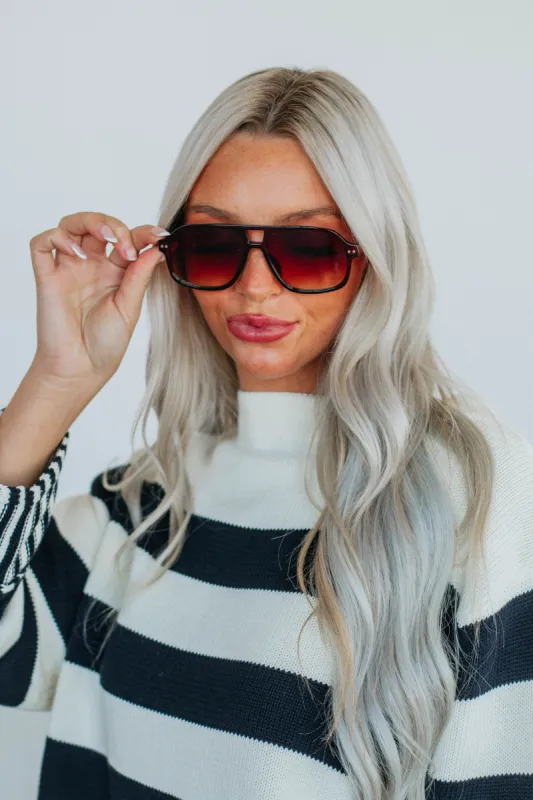 Cause & Reflect Sunglasses - Tortoise sold by Wild Oak Boutique