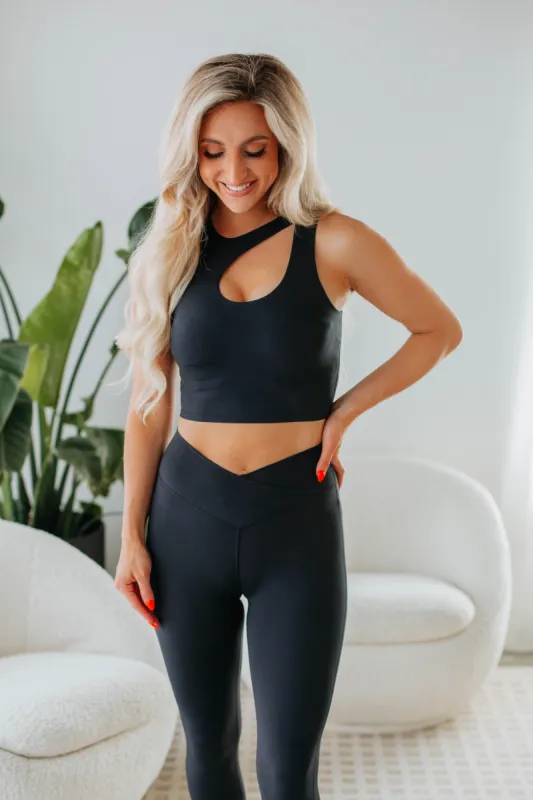 Satria Sports Bra - Black sold by Wild Oak Boutique