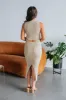 Kace Maxi Dress - Beige sold by Wild Oak Boutique