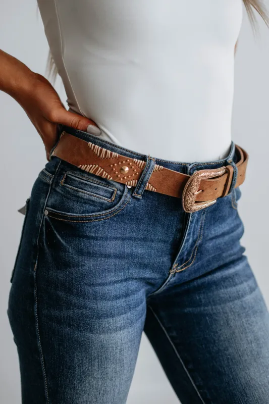Verno Belt - Tan sold by Wild Oak Boutique