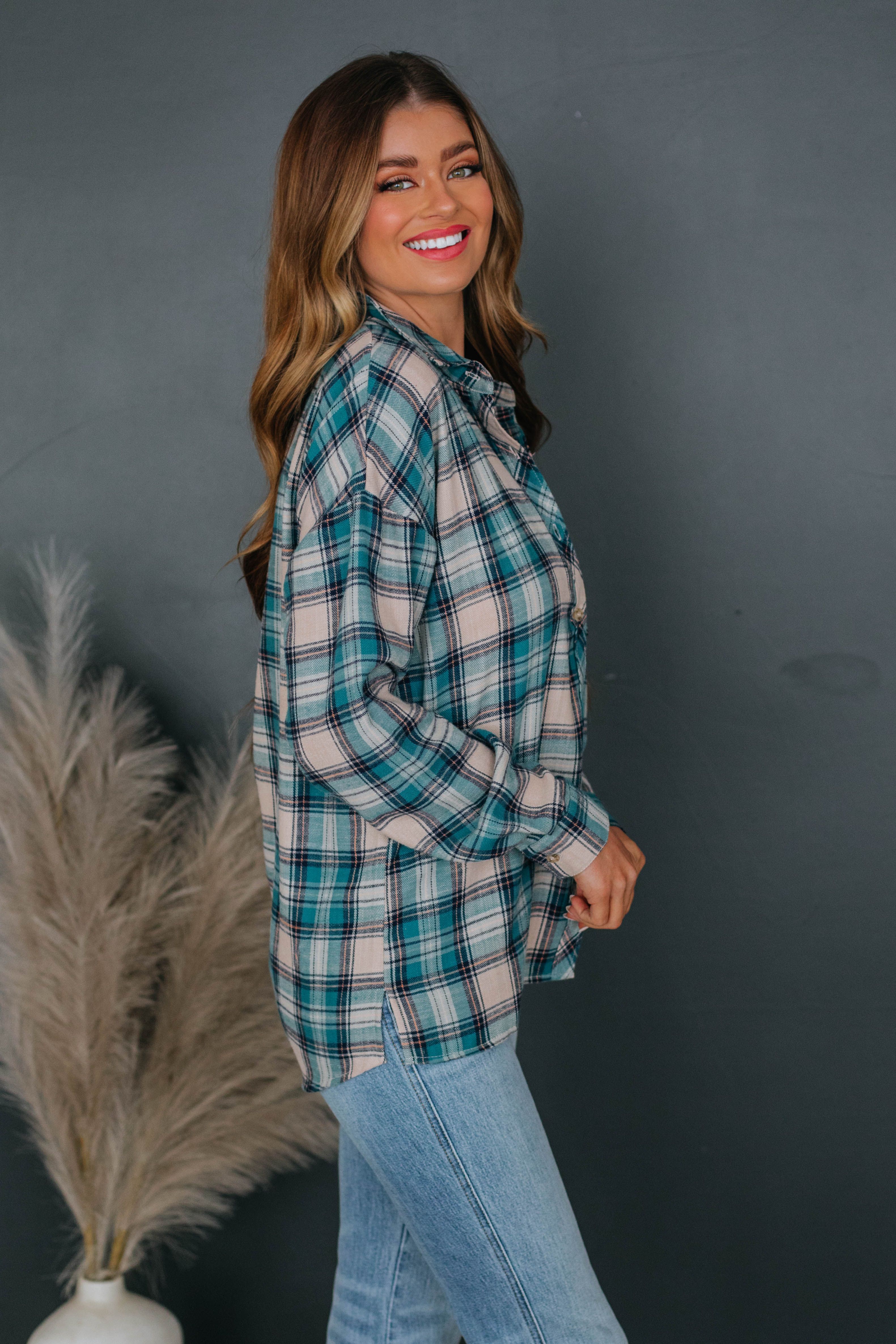 Aaralyn Flannel sold by Wild Oak Boutique product image thumbnail 3