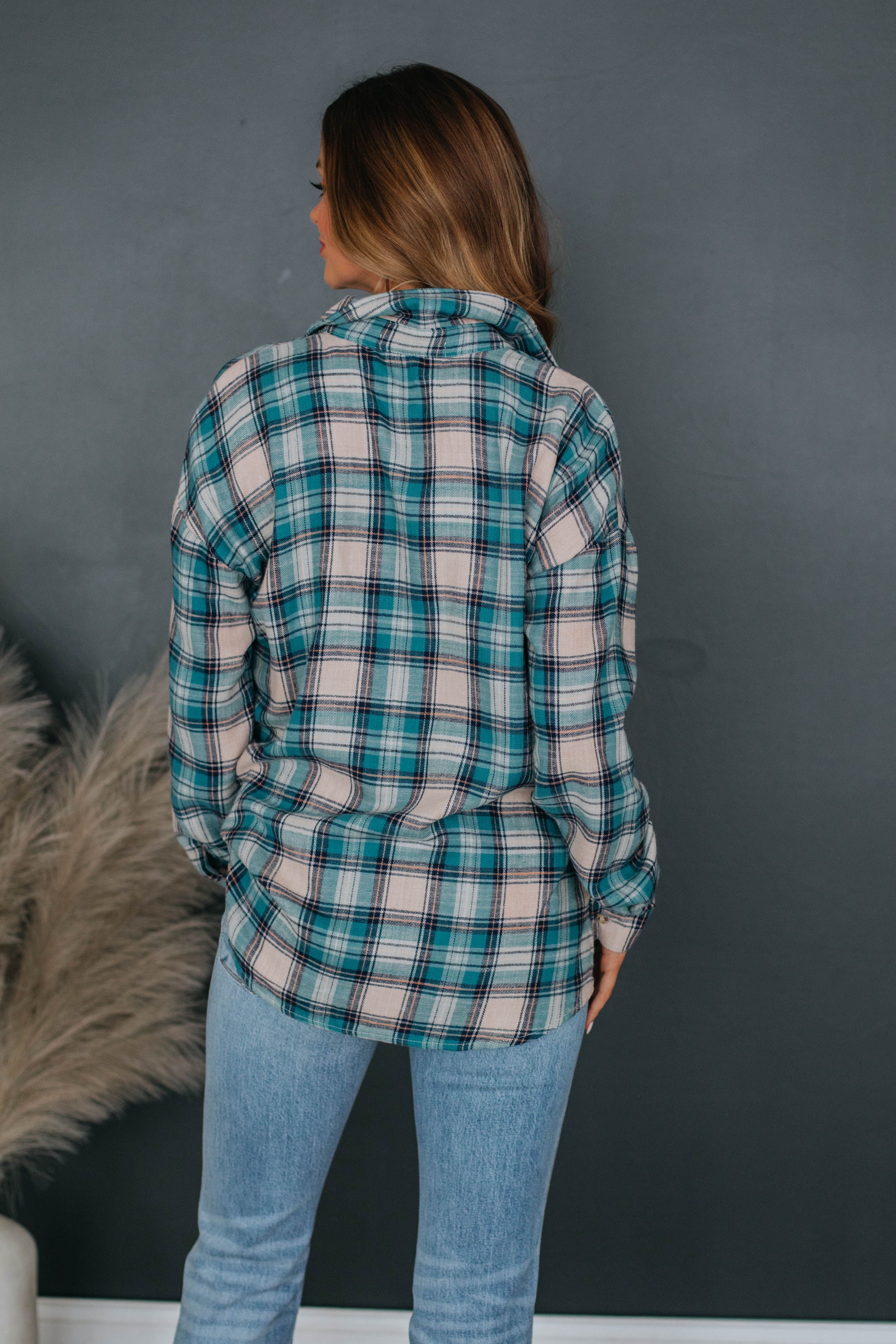 Aaralyn Flannel sold by Wild Oak Boutique product image thumbnail 5