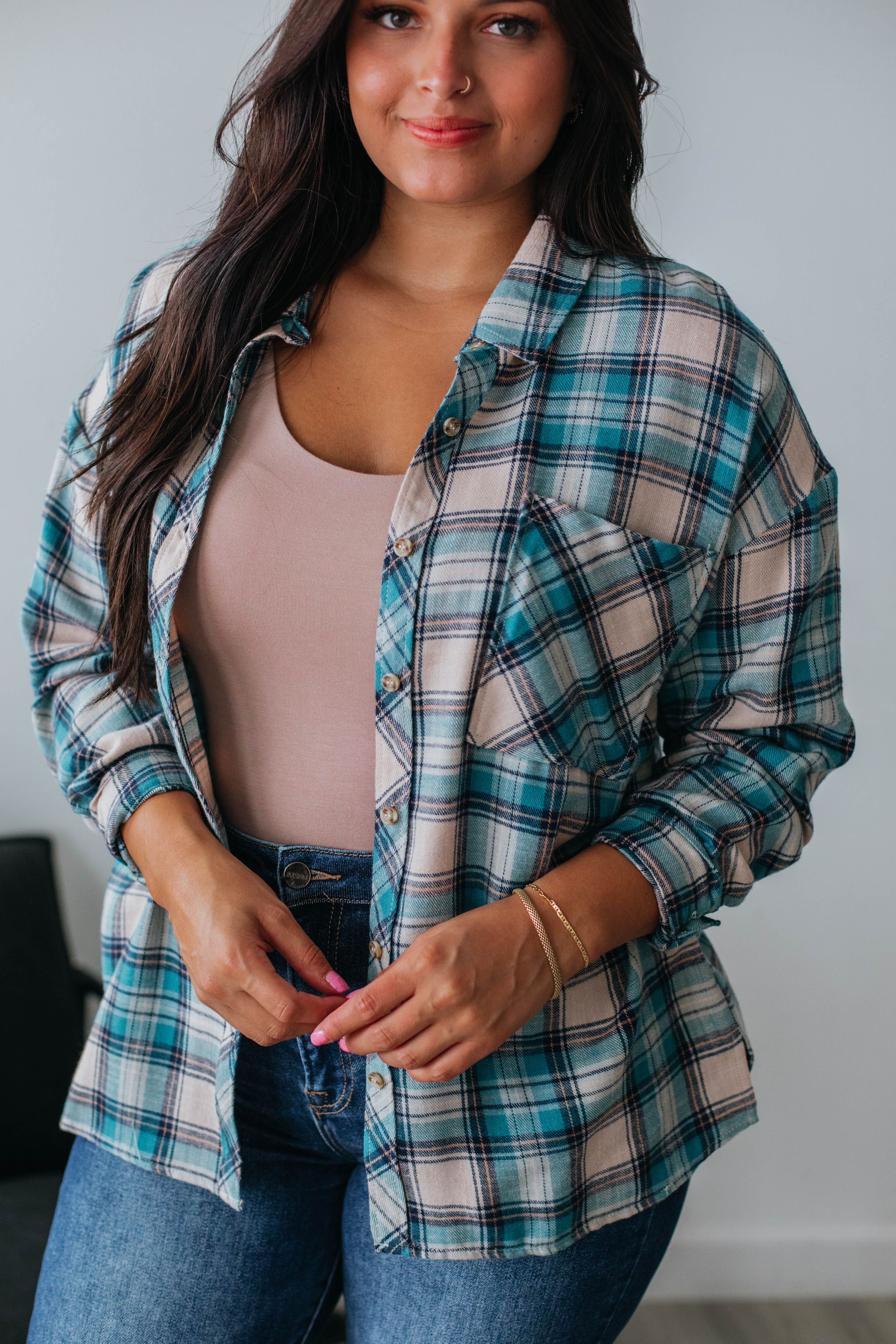 Aaralyn Flannel sold by Wild Oak Boutique product image thumbnail 2