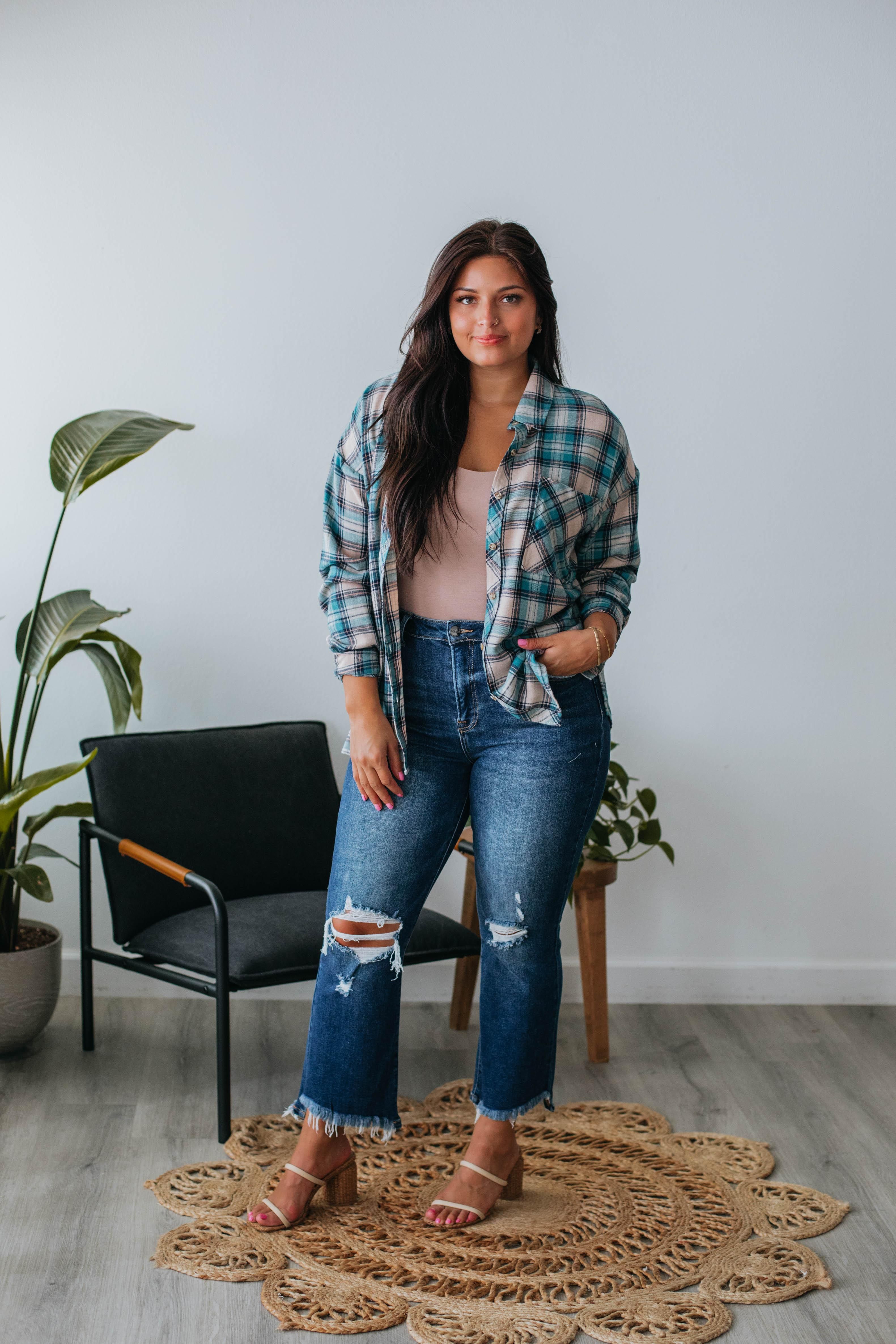 Aaralyn Flannel sold by Wild Oak Boutique product image thumbnail 4