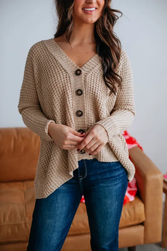 Tayten Cardigan - Natural sold by Wild Oak Boutique