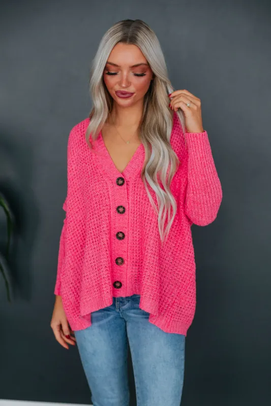 Tayten Cardigan - Bubblegum sold by Wild Oak Boutique