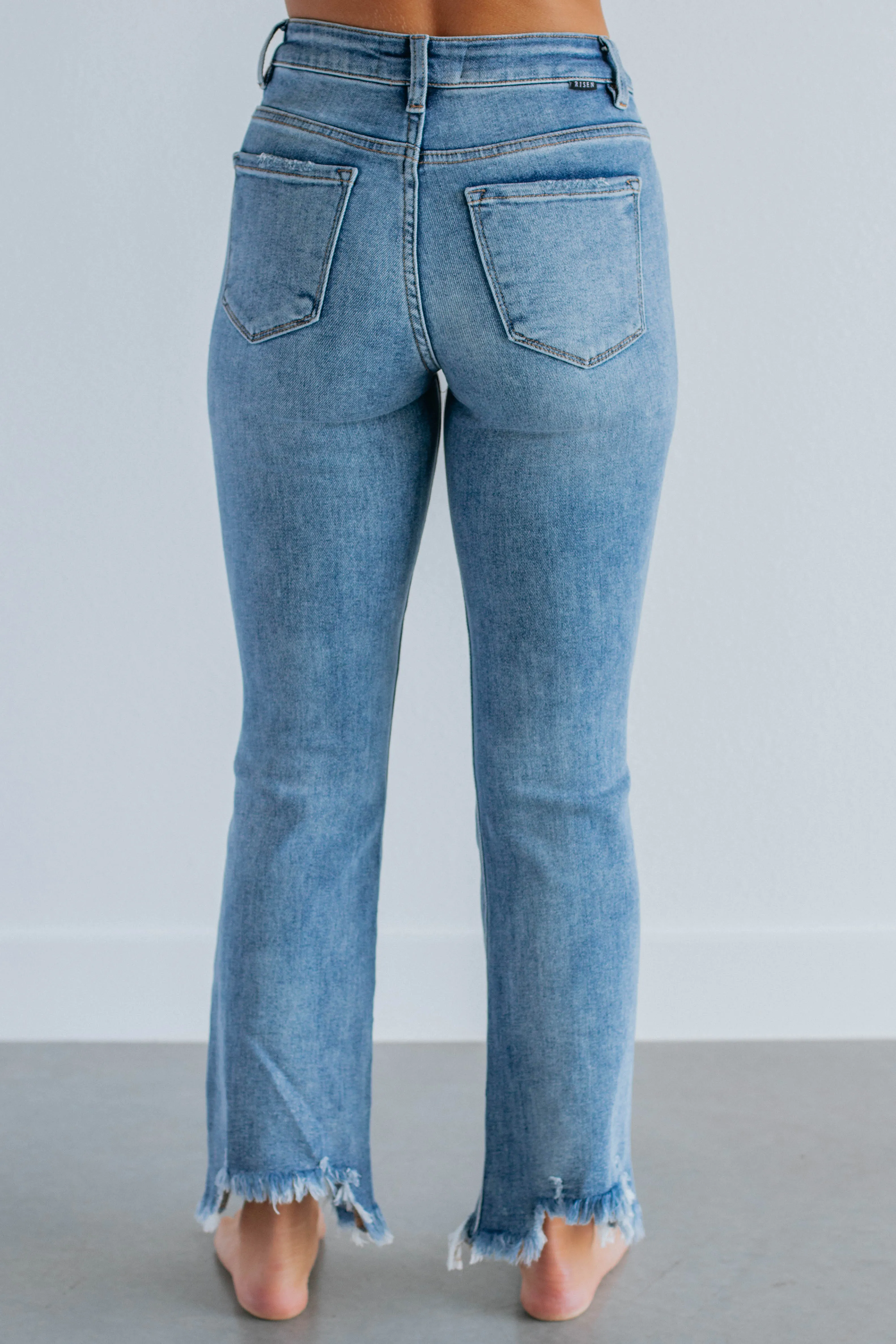 Neona Risen Jeans - Medium Wash sold by Wild Oak Boutique product image thumbnail 4