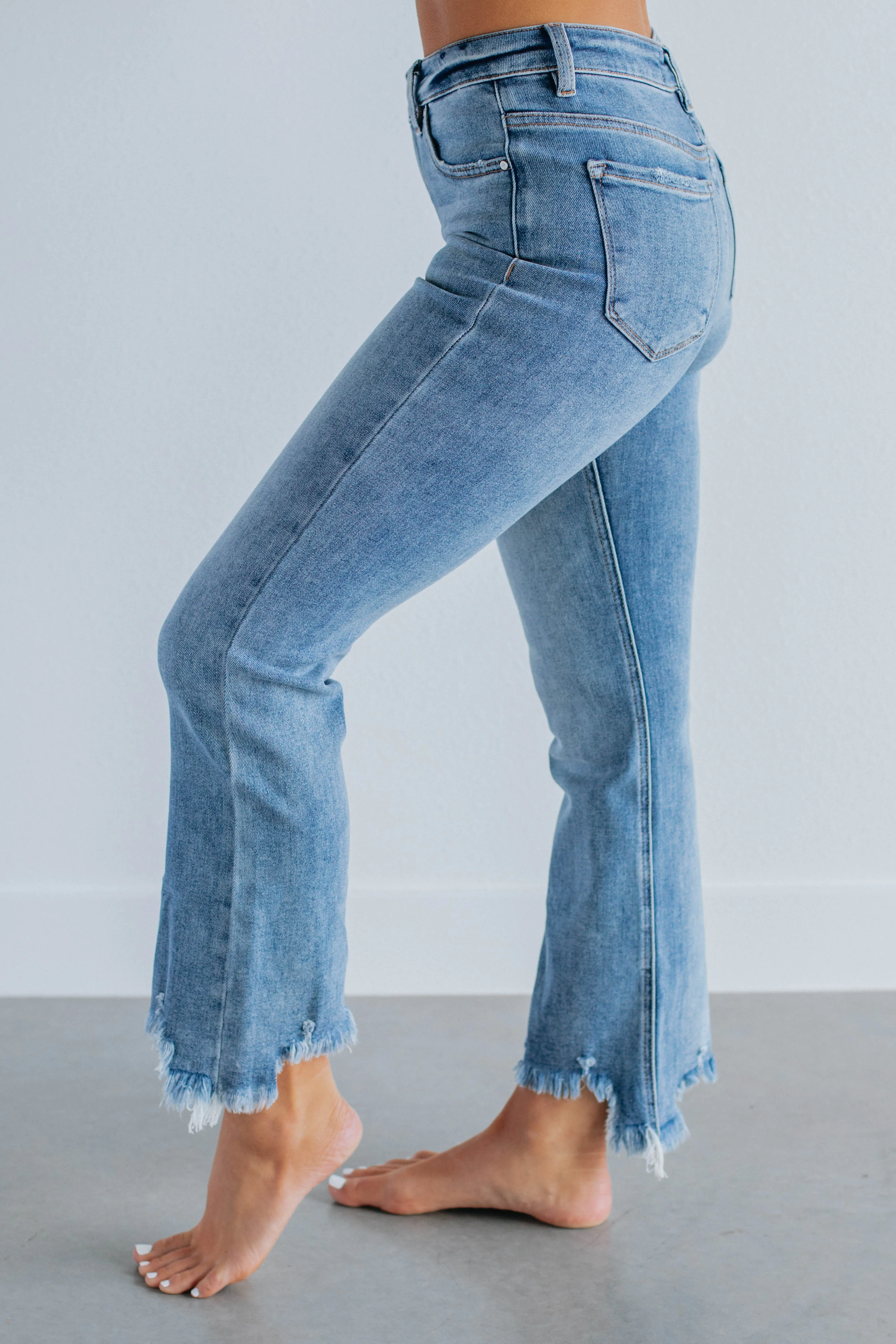 Neona Risen Jeans - Medium Wash sold by Wild Oak Boutique product image thumbnail 5
