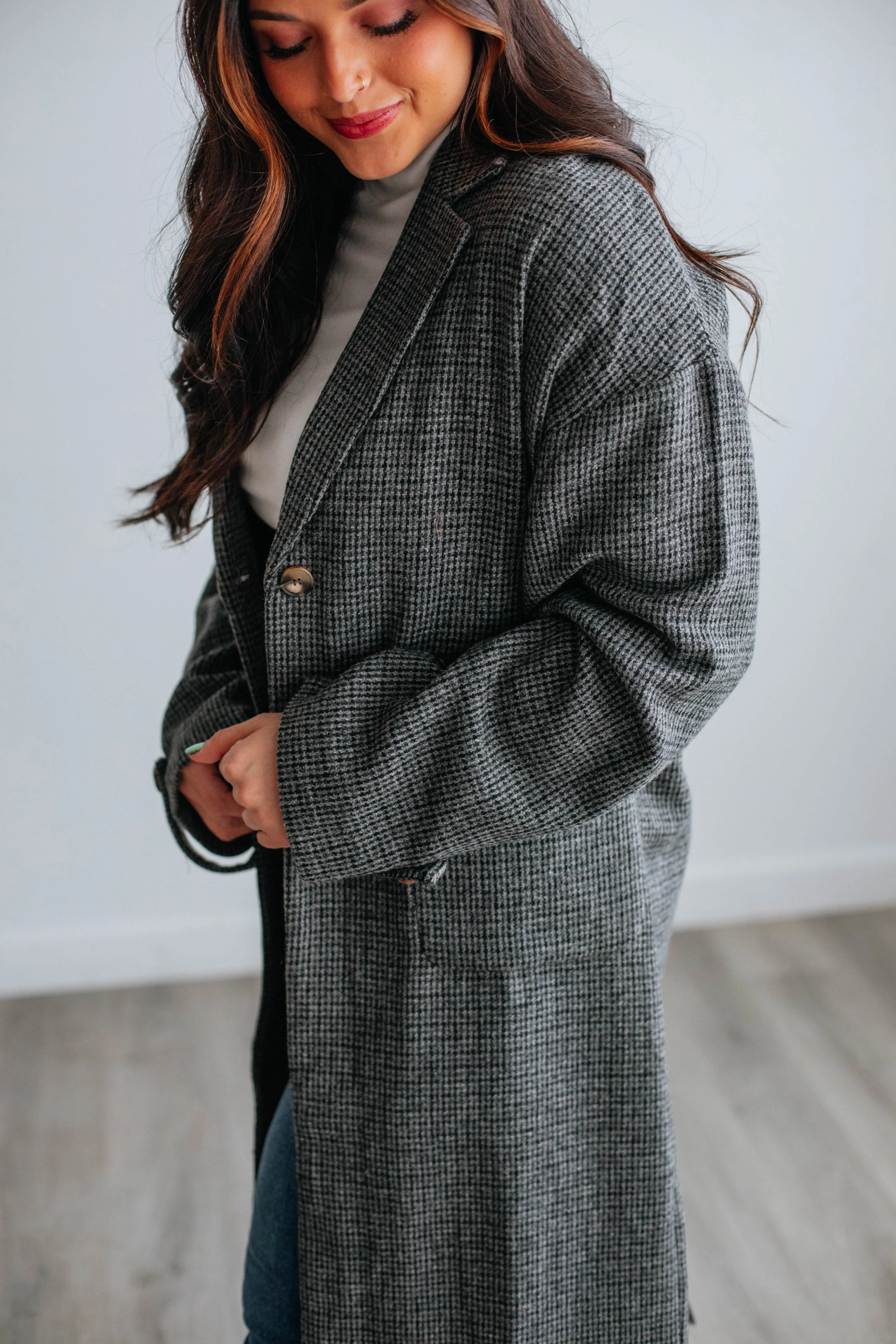 Conrad Longline Coat sold by Wild Oak Boutique product image thumbnail 4