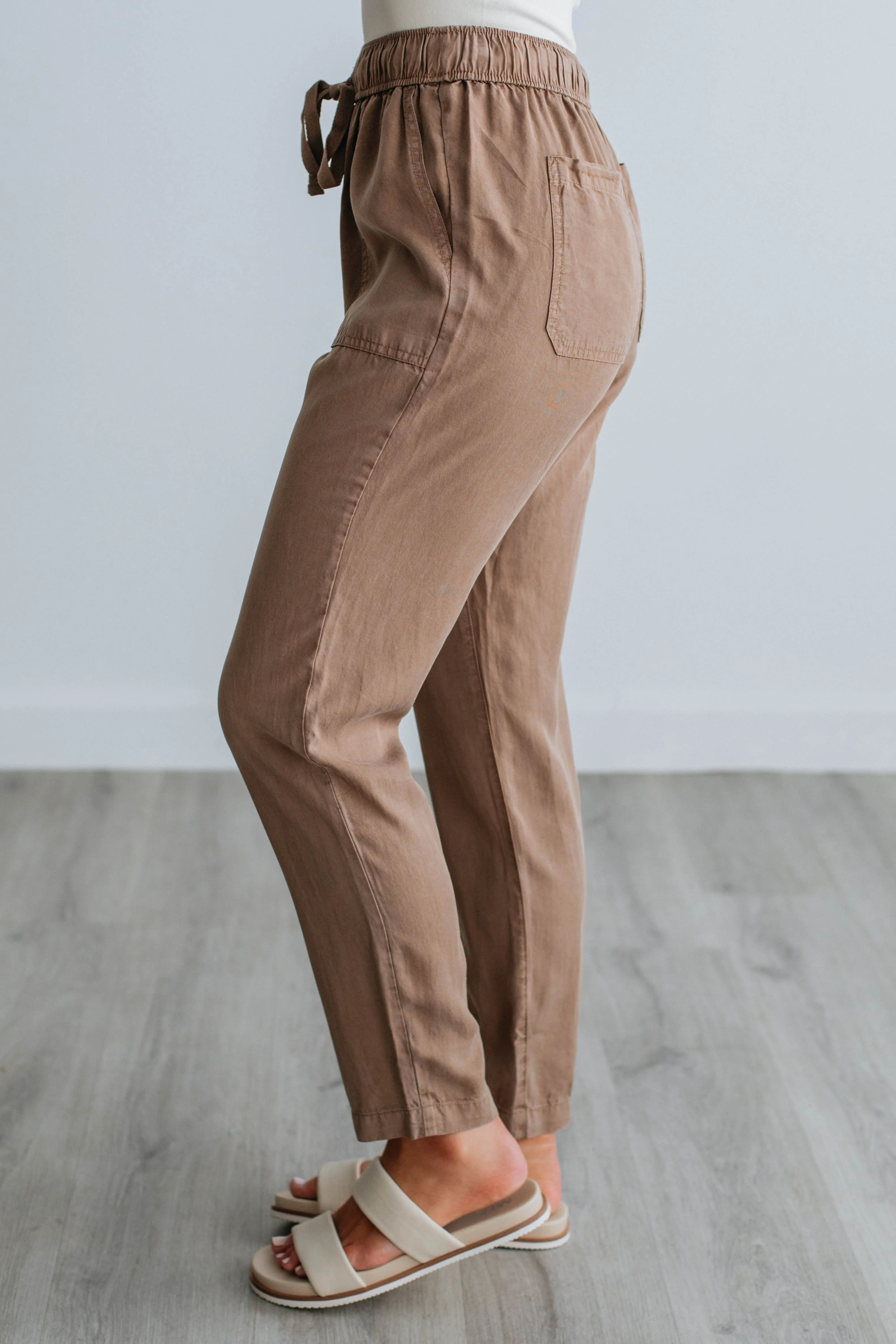 Mariah Casual Pants - Toast sold by Wild Oak Boutique product image thumbnail 5