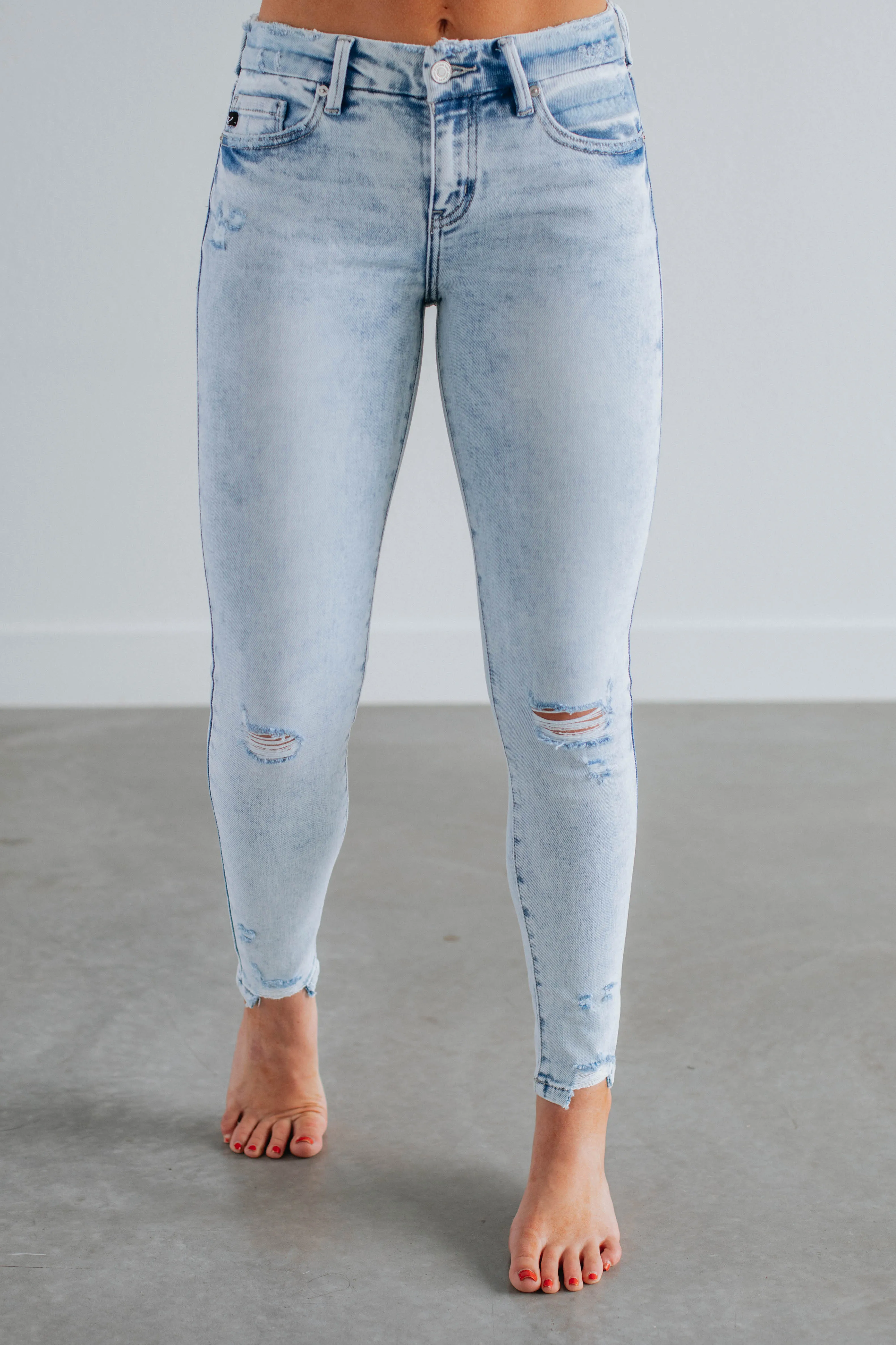 Maela KanCan Jeans - Light Wash sold by Wild Oak Boutique