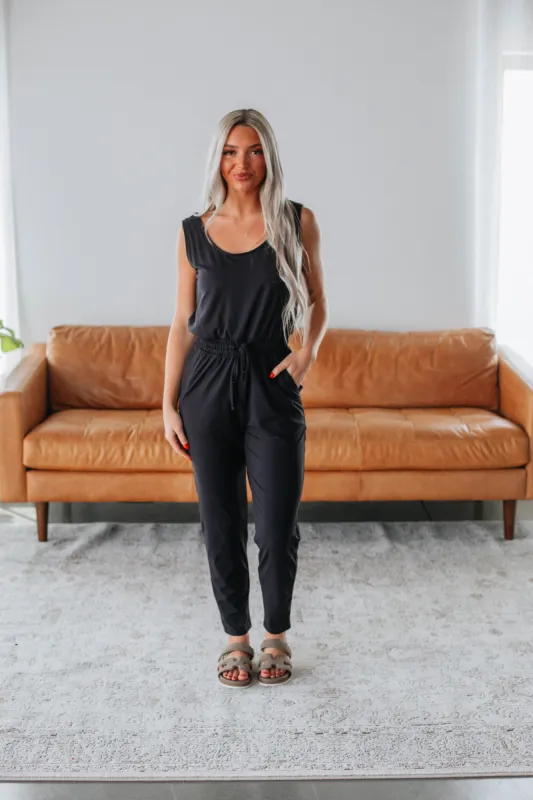 Rixxo Jumpsuit - Black sold by Wild Oak Boutique