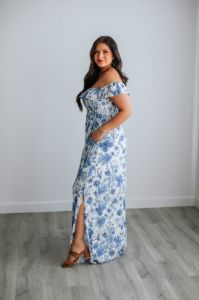 Eliza Maxi Dress sold by Wild Oak Boutique