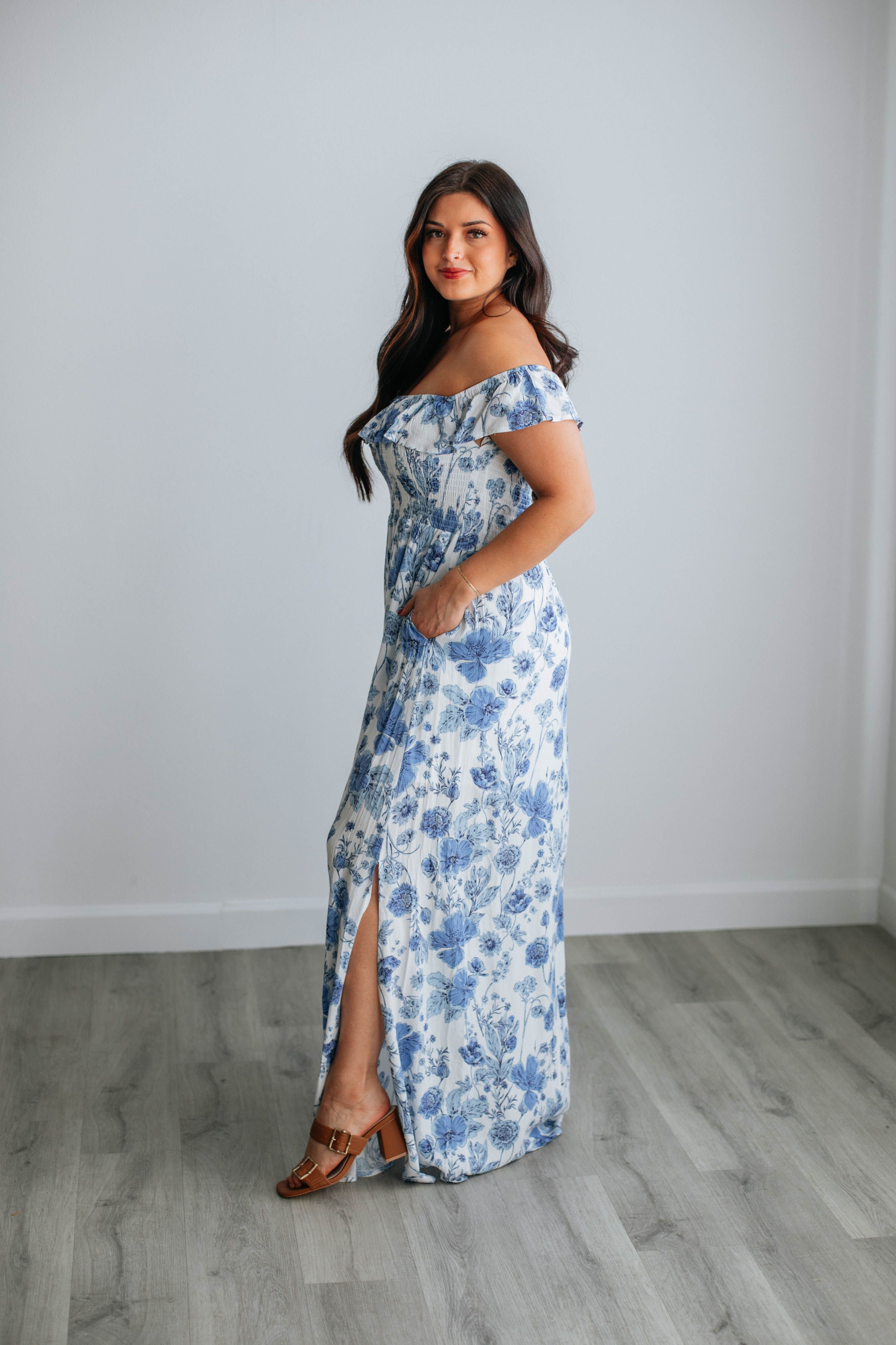 Eliza Maxi Dress sold by Wild Oak Boutique product image thumbnail 4