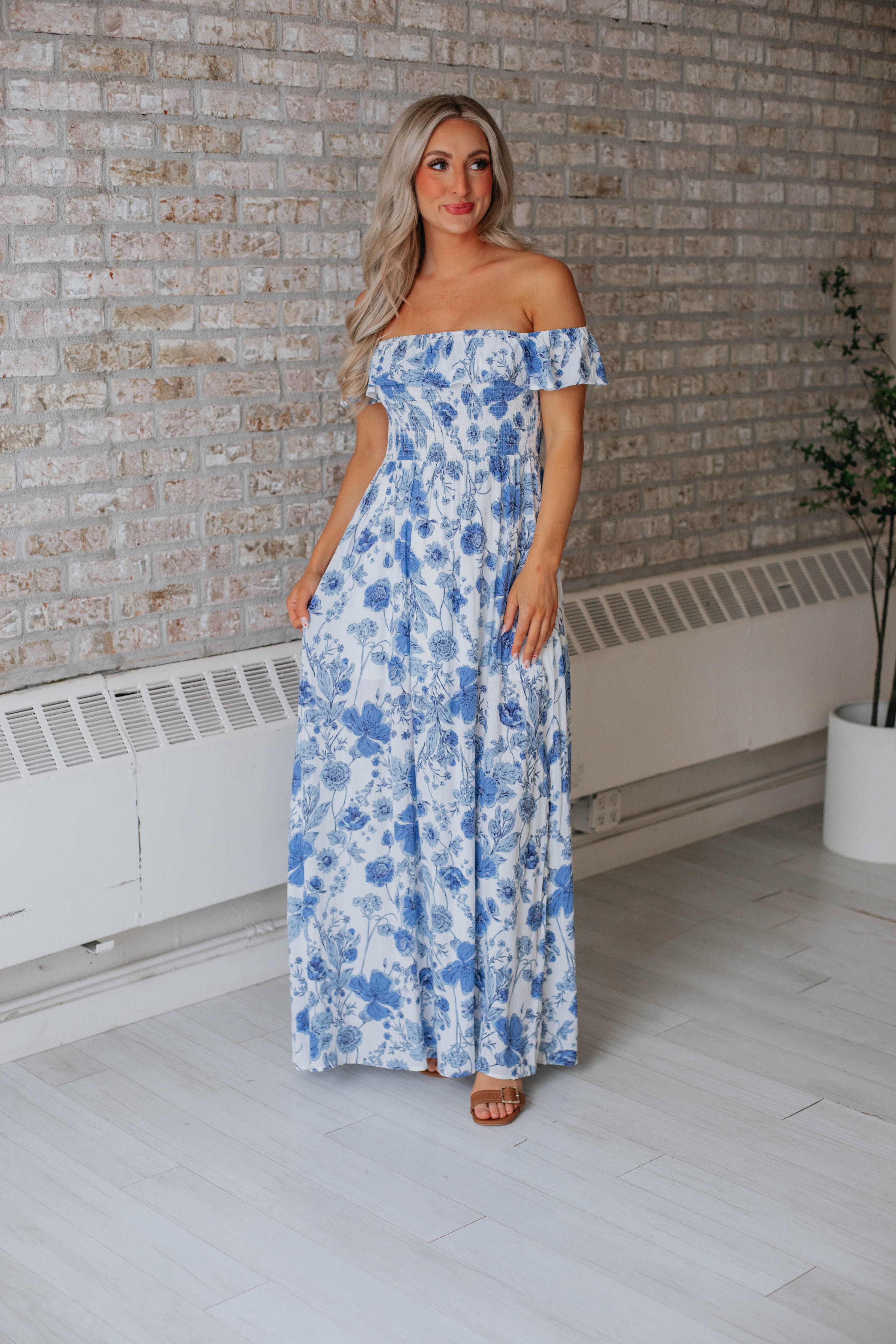 Eliza Maxi Dress sold by Wild Oak Boutique
