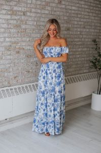 Eliza Maxi Dress sold by Wild Oak Boutique