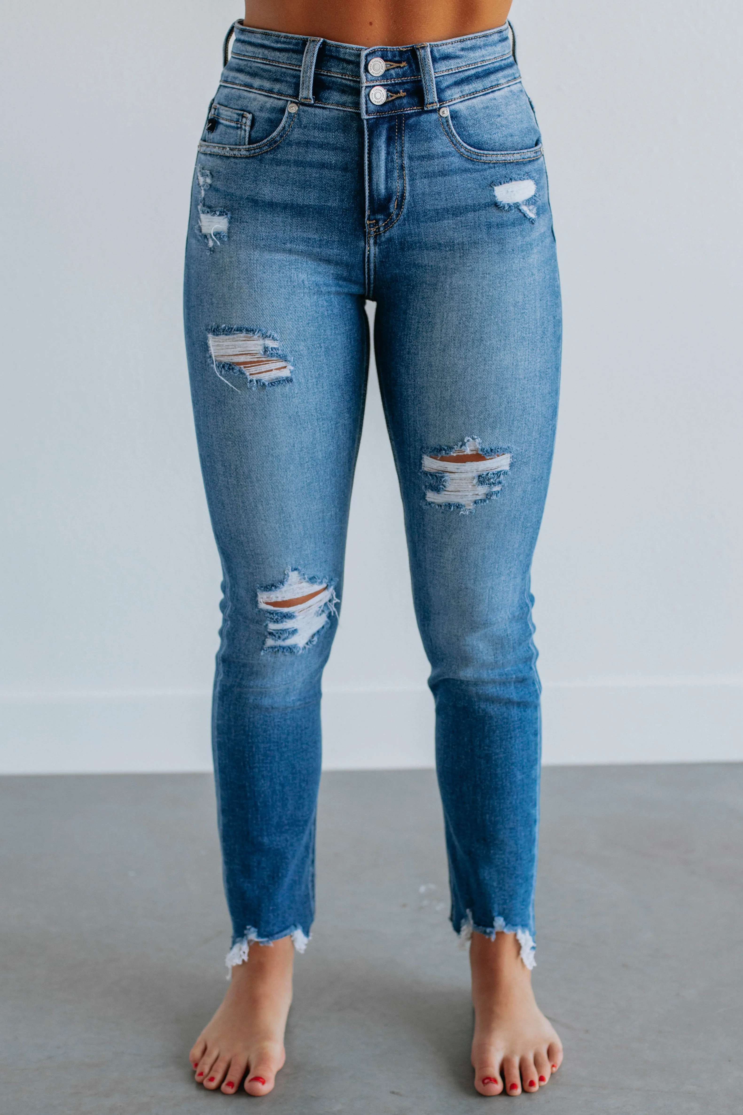 Jagger KanCan Jeans - Medium Wash sold by Wild Oak Boutique product image thumbnail 3