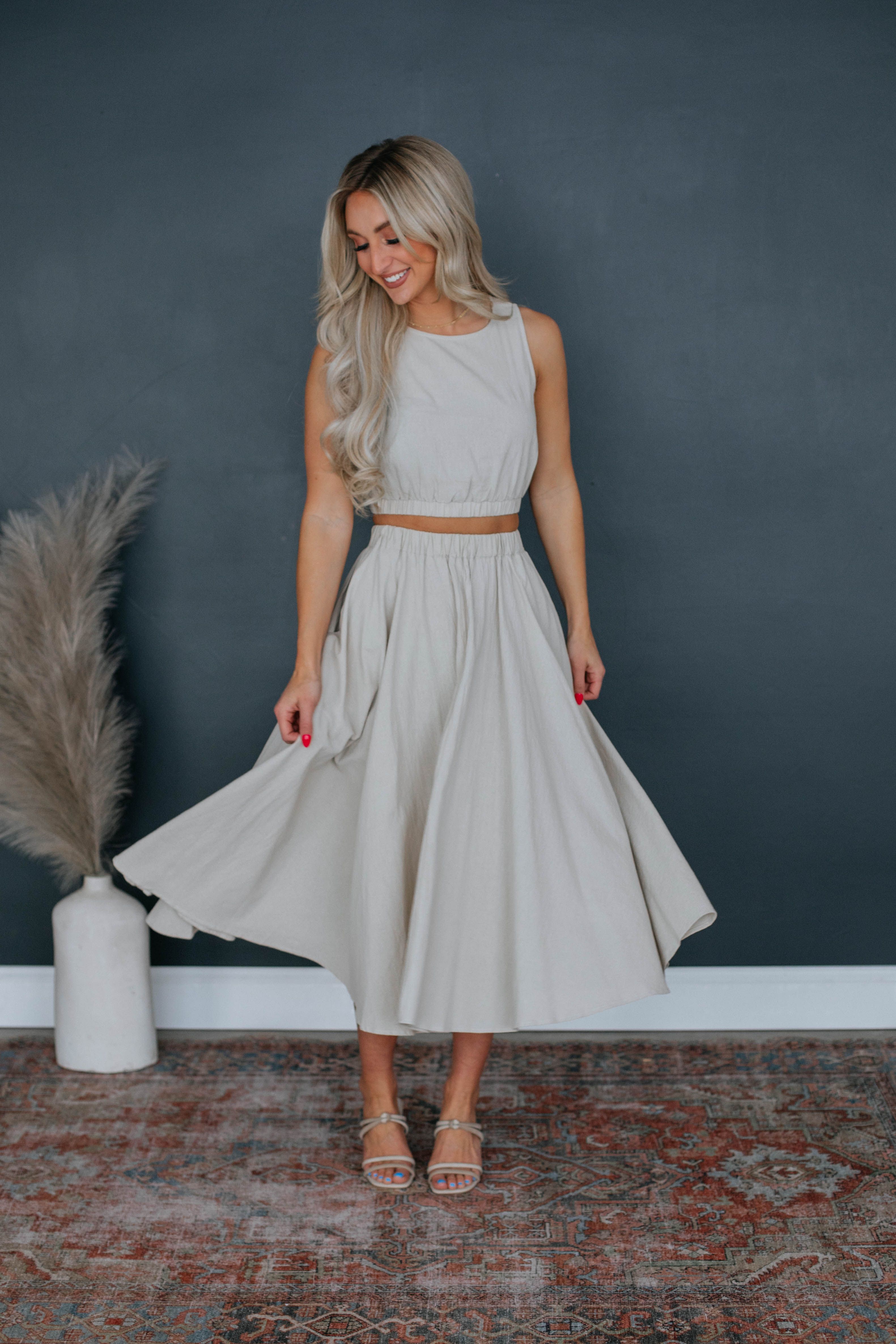 Taisly Textured Tank sold by Wild Oak Boutique product image thumbnail 3