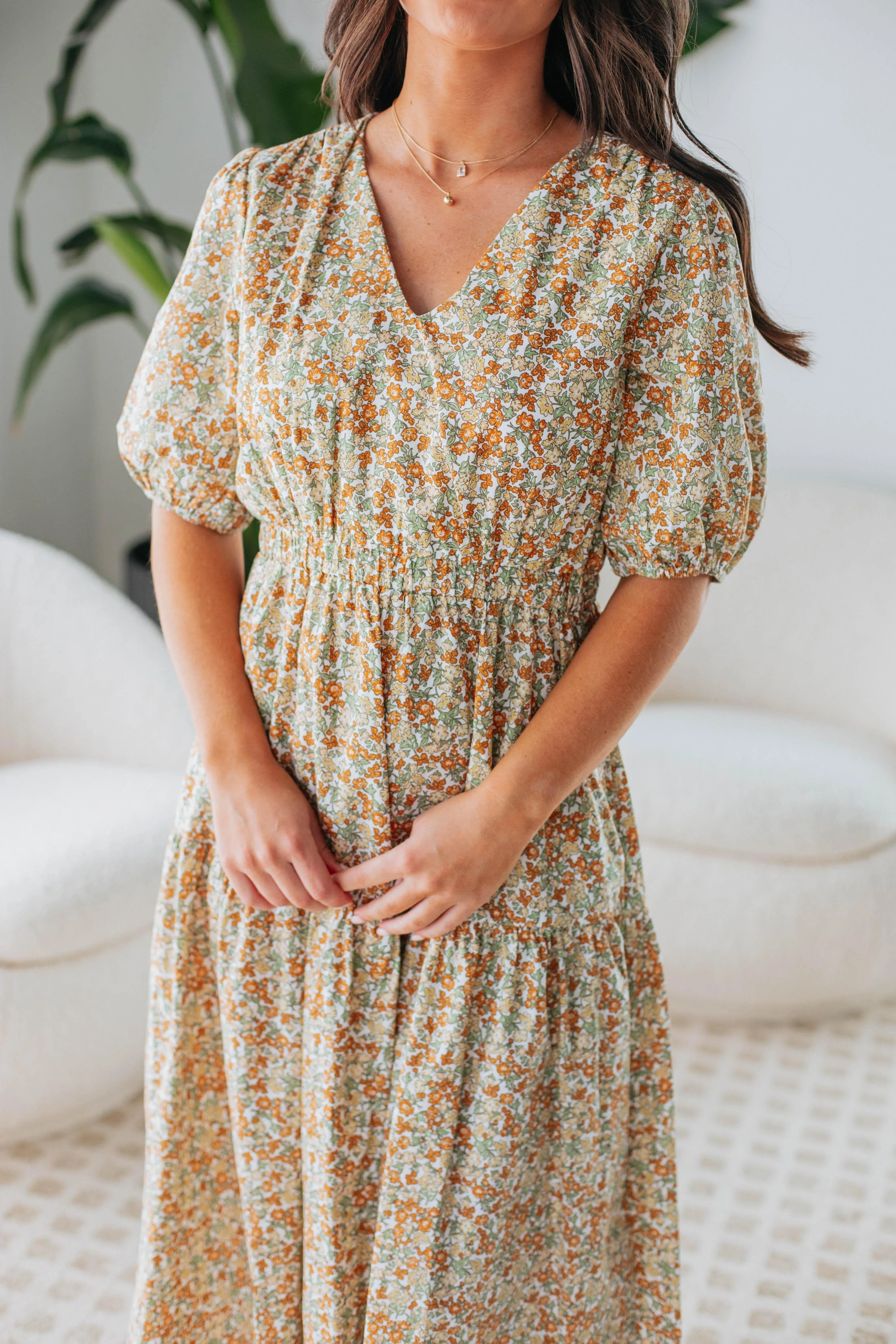 Mireya Floral Dress sold by Wild Oak Boutique product image thumbnail 2