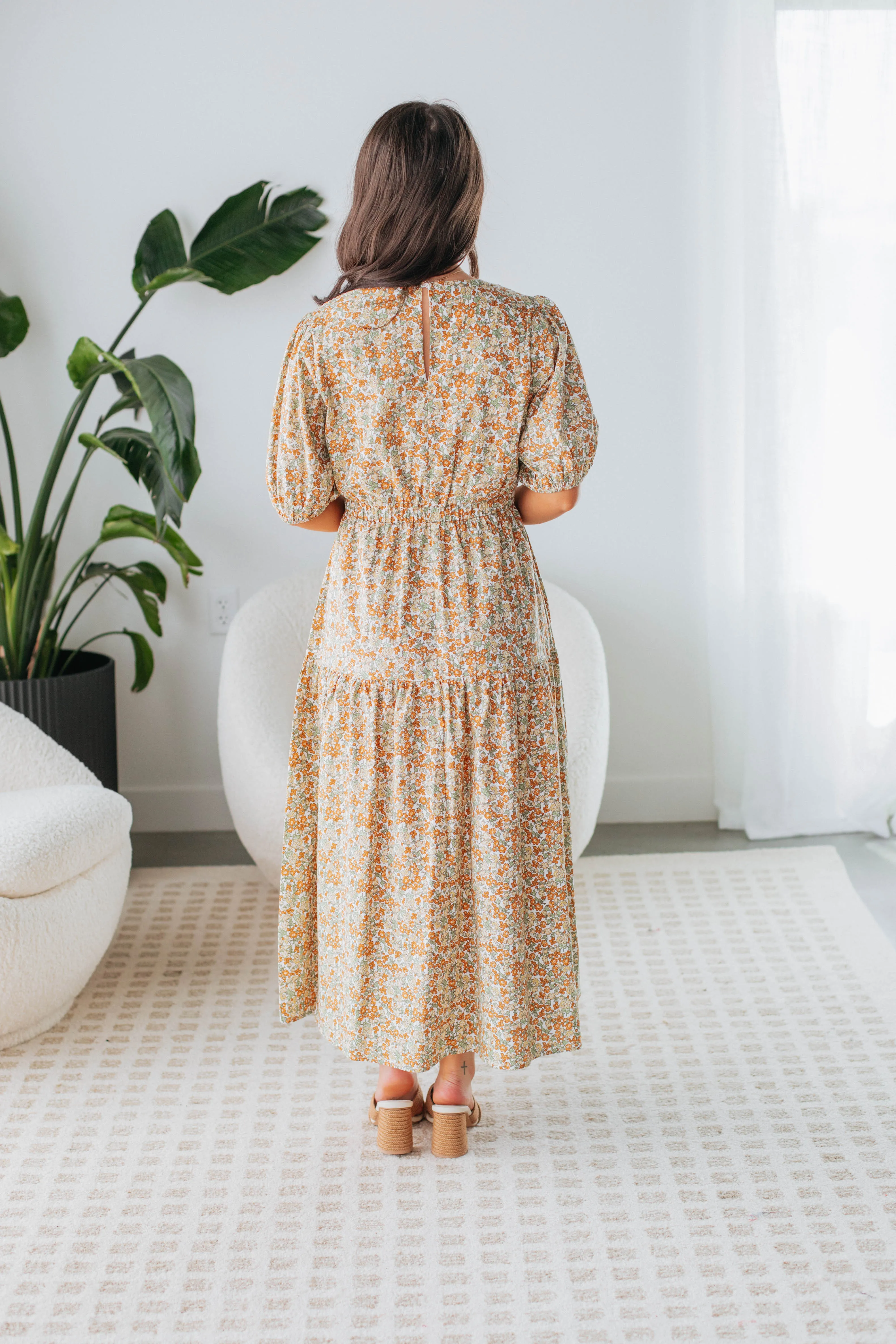 Mireya Floral Dress sold by Wild Oak Boutique product image thumbnail 5