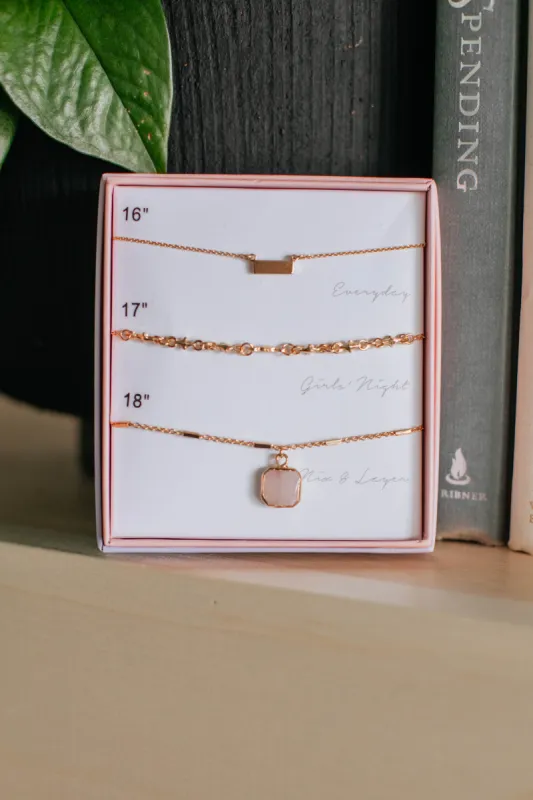 Material Girl Necklace Set sold by Wild Oak Boutique