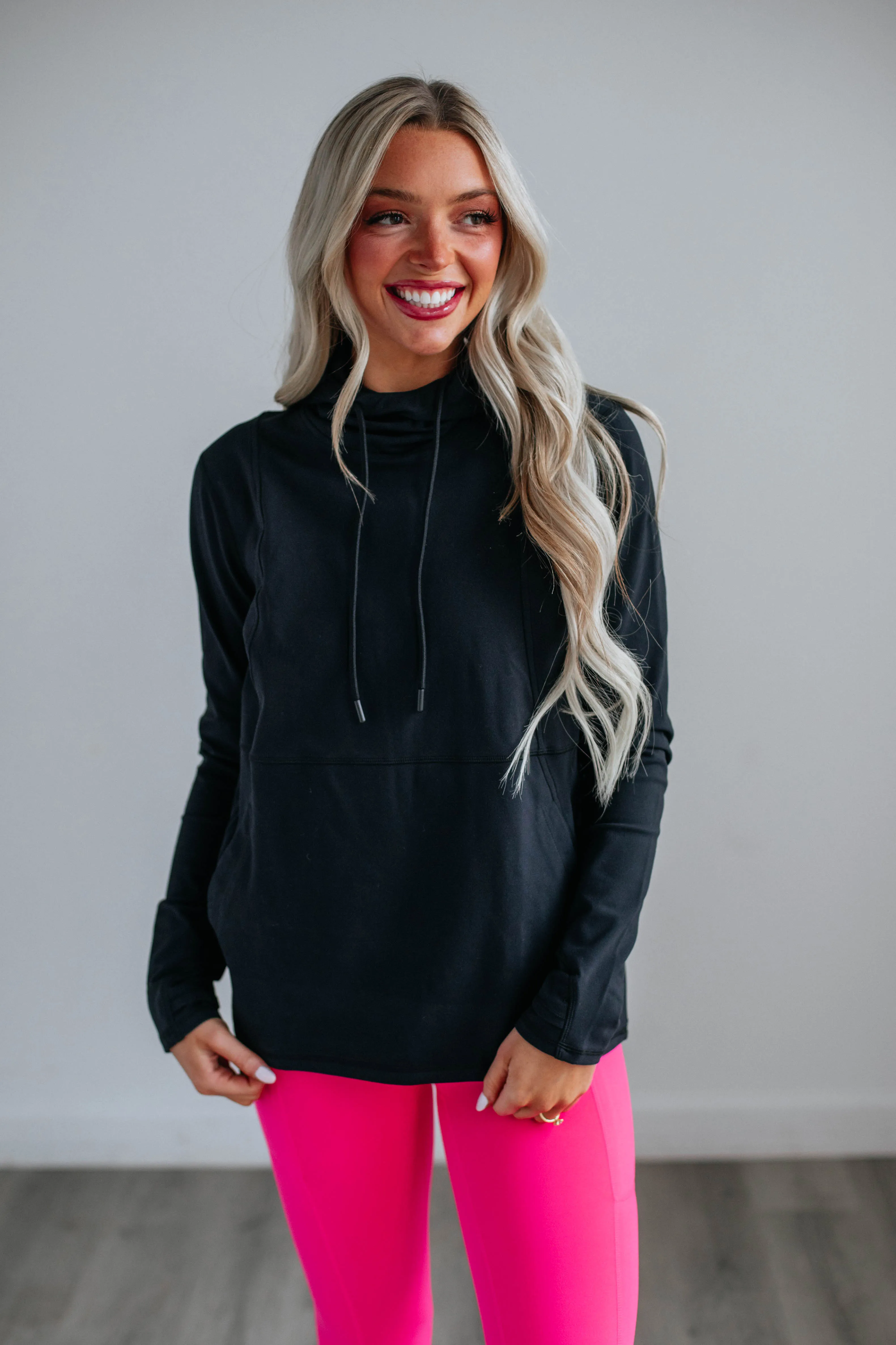 Lowden Active Hoodie - Black sold by Wild Oak Boutique product image thumbnail 4