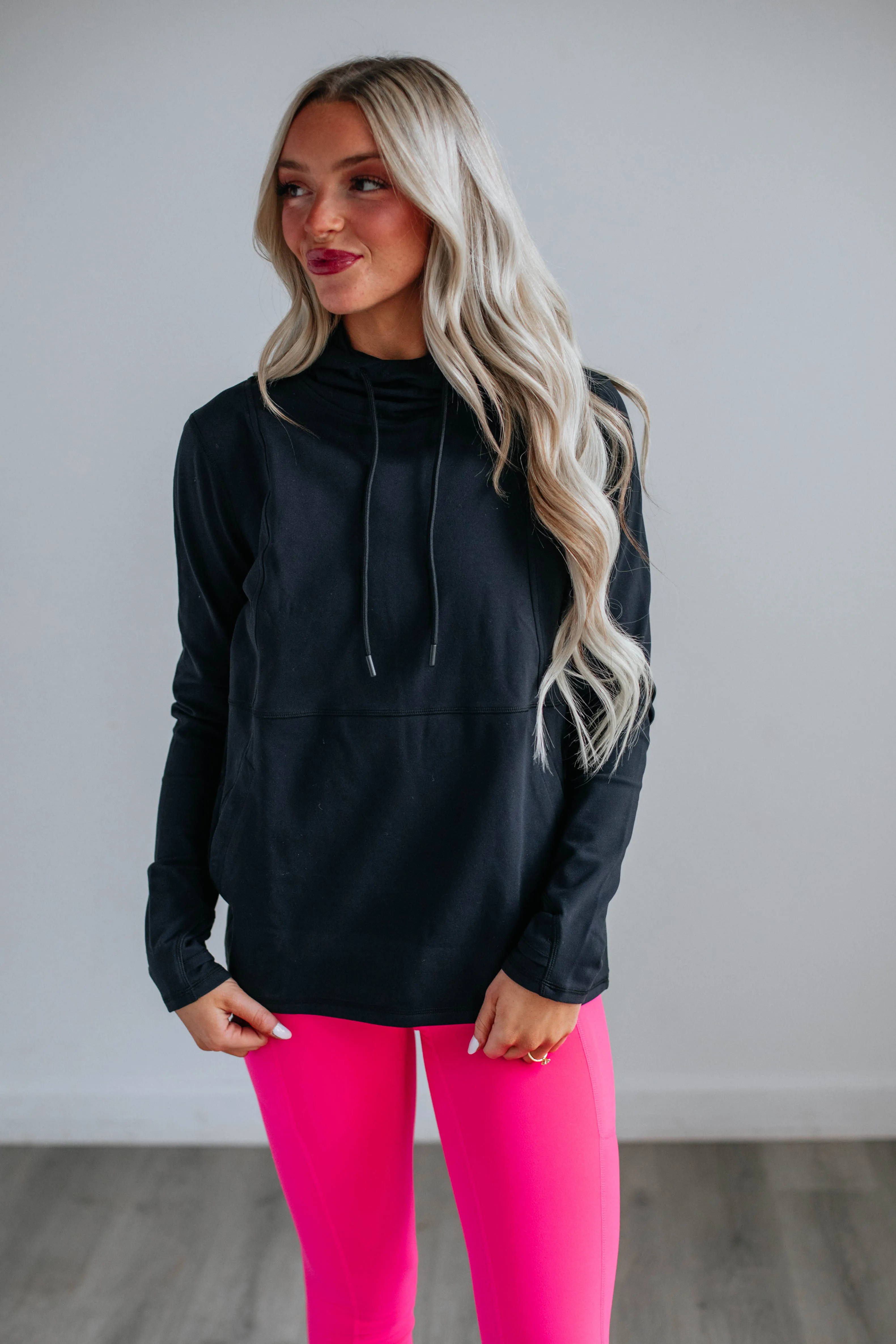 Lowden Active Hoodie - Black sold by Wild Oak Boutique